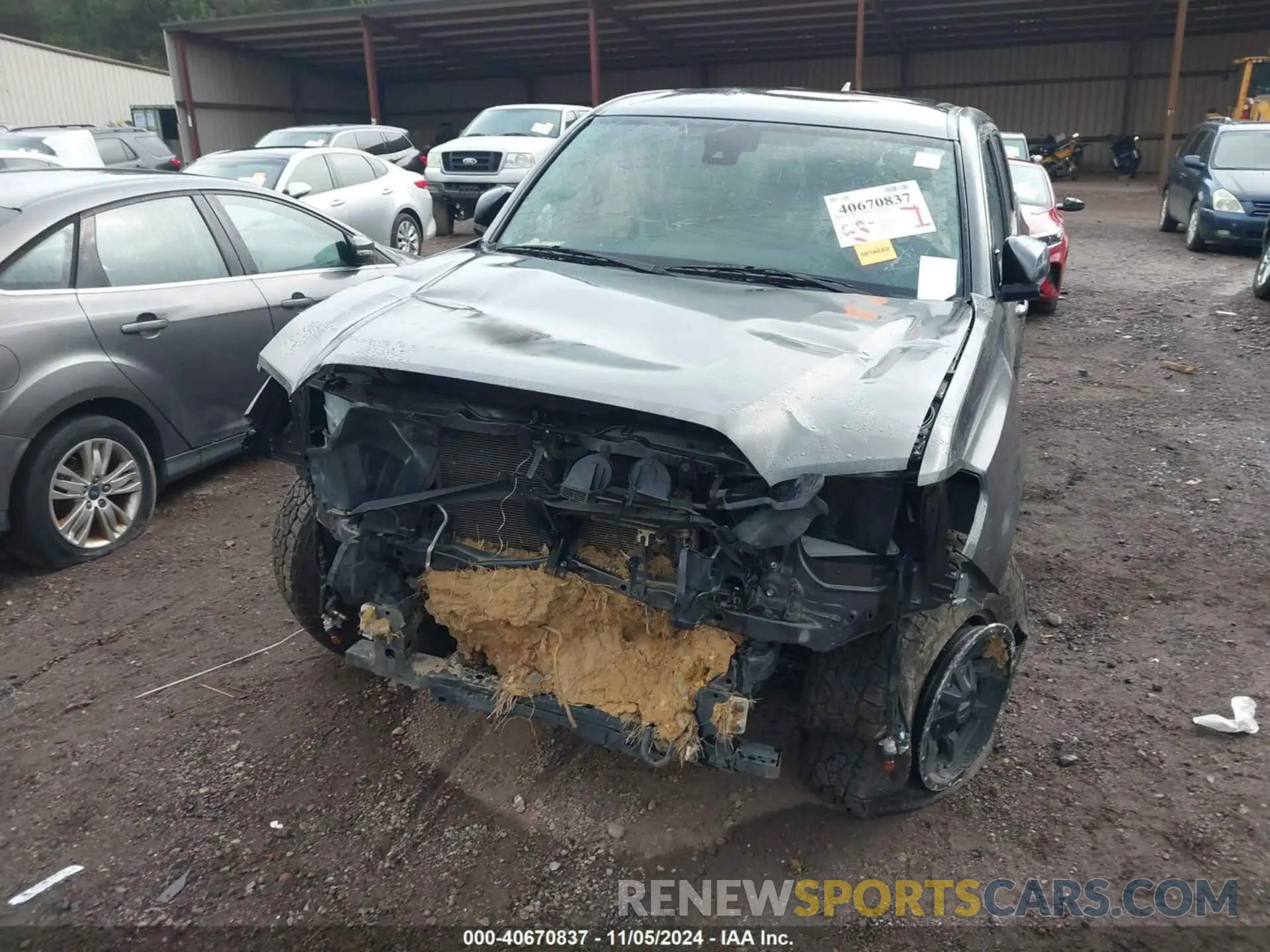 11 Photograph of a damaged car 3TMCZ5AN1KM255606 TOYOTA TACOMA 2019