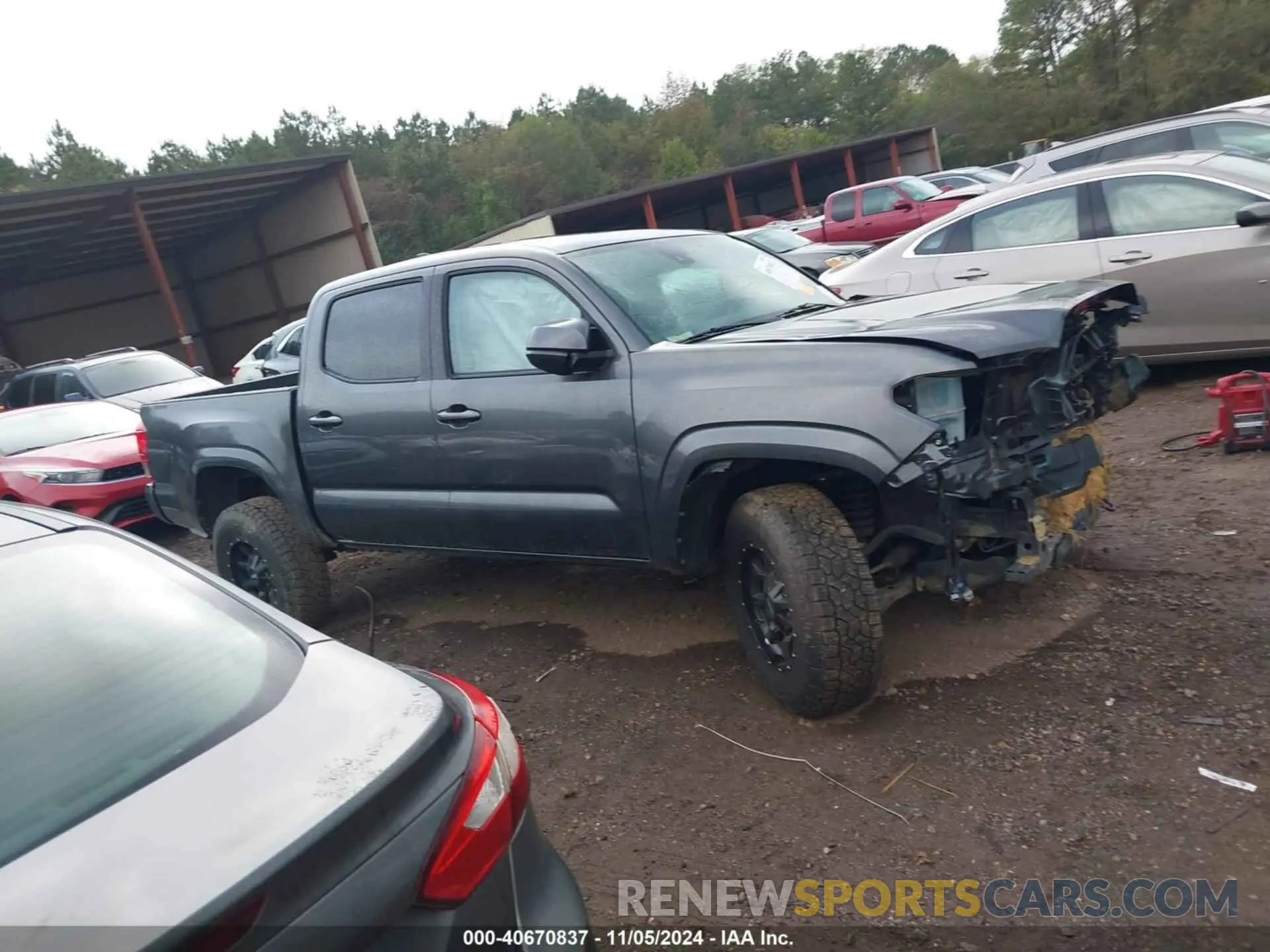 12 Photograph of a damaged car 3TMCZ5AN1KM255606 TOYOTA TACOMA 2019