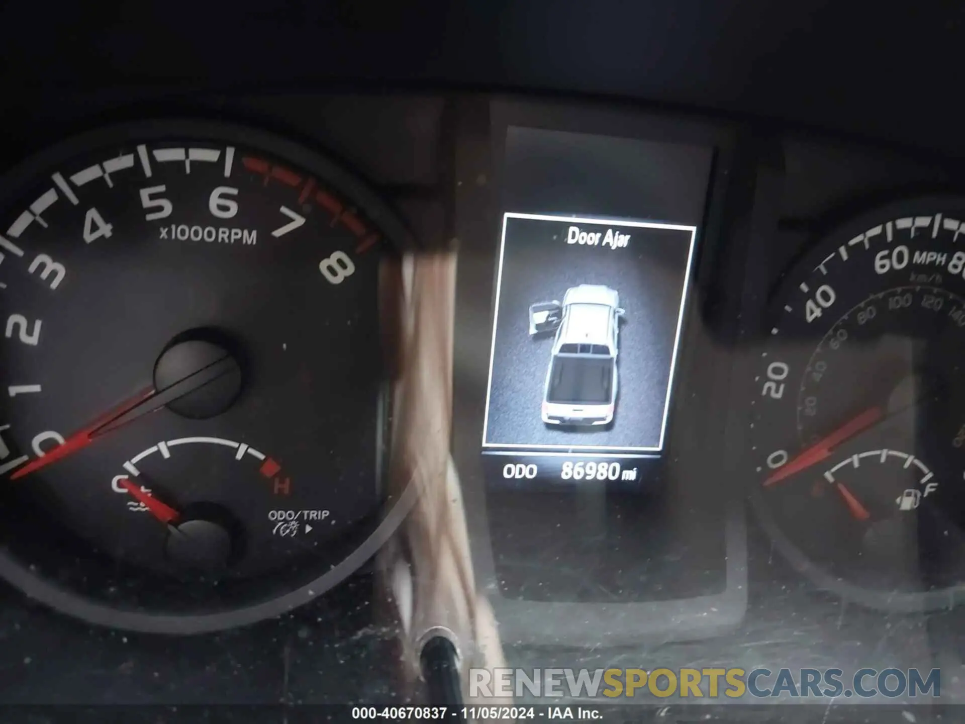 7 Photograph of a damaged car 3TMCZ5AN1KM255606 TOYOTA TACOMA 2019