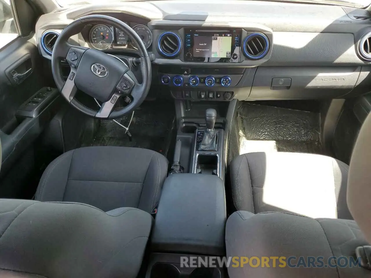 8 Photograph of a damaged car 3TMCZ5AN1KM263494 TOYOTA TACOMA 2019