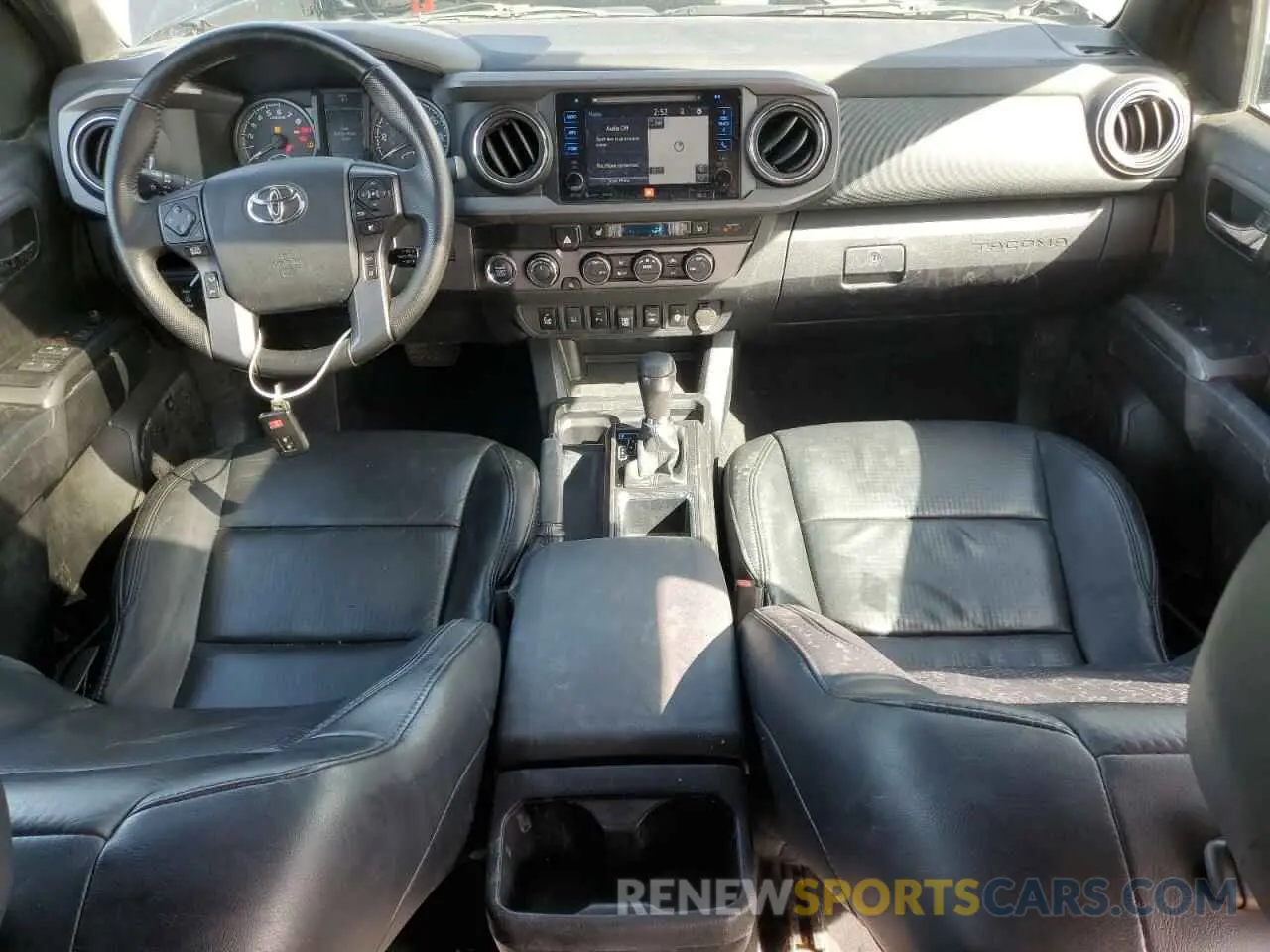 8 Photograph of a damaged car 3TMCZ5AN1KM266315 TOYOTA TACOMA 2019