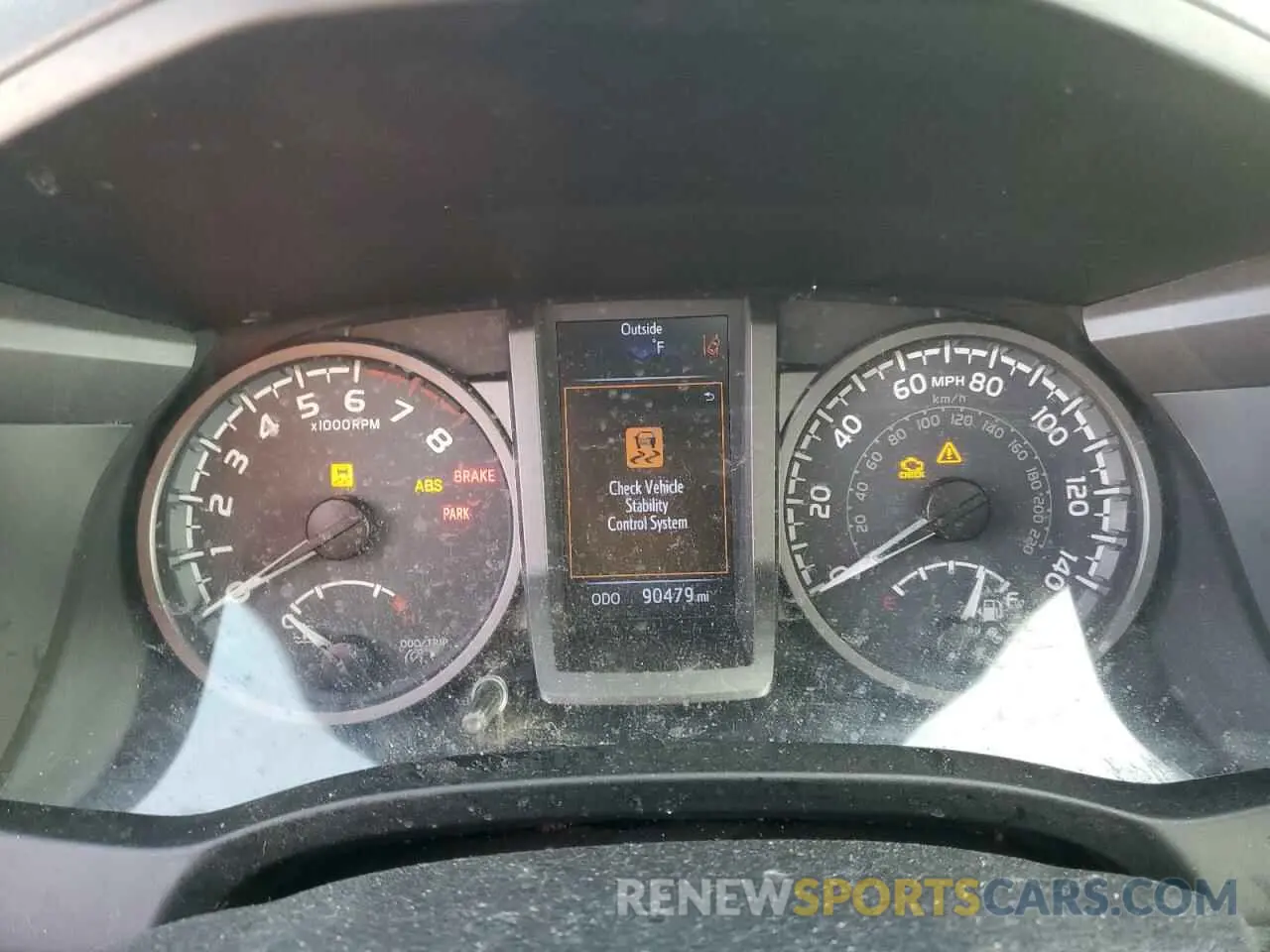 9 Photograph of a damaged car 3TMCZ5AN1KM266315 TOYOTA TACOMA 2019