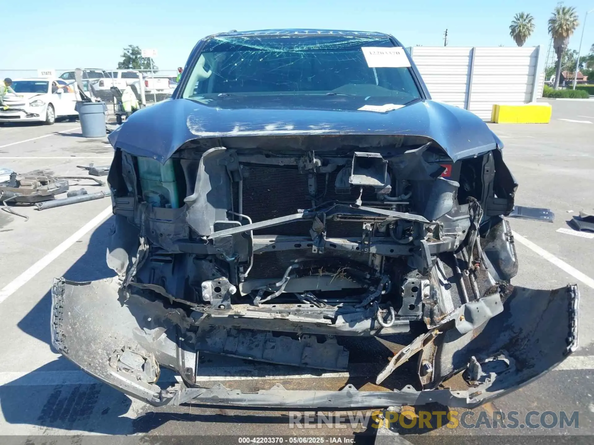 6 Photograph of a damaged car 3TMCZ5AN1KM272891 TOYOTA TACOMA 2019