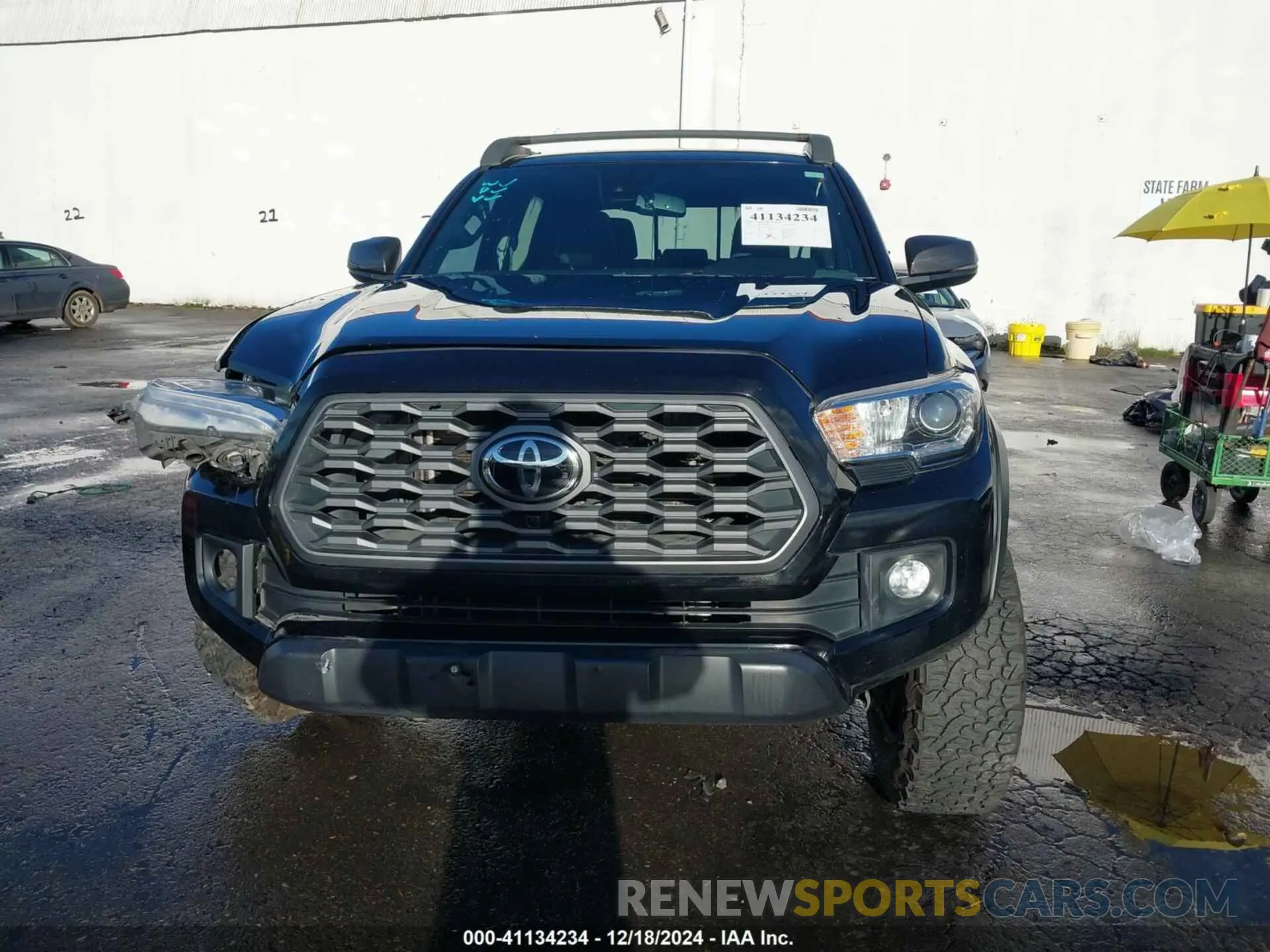 12 Photograph of a damaged car 3TMCZ5AN1KM274494 TOYOTA TACOMA 2019