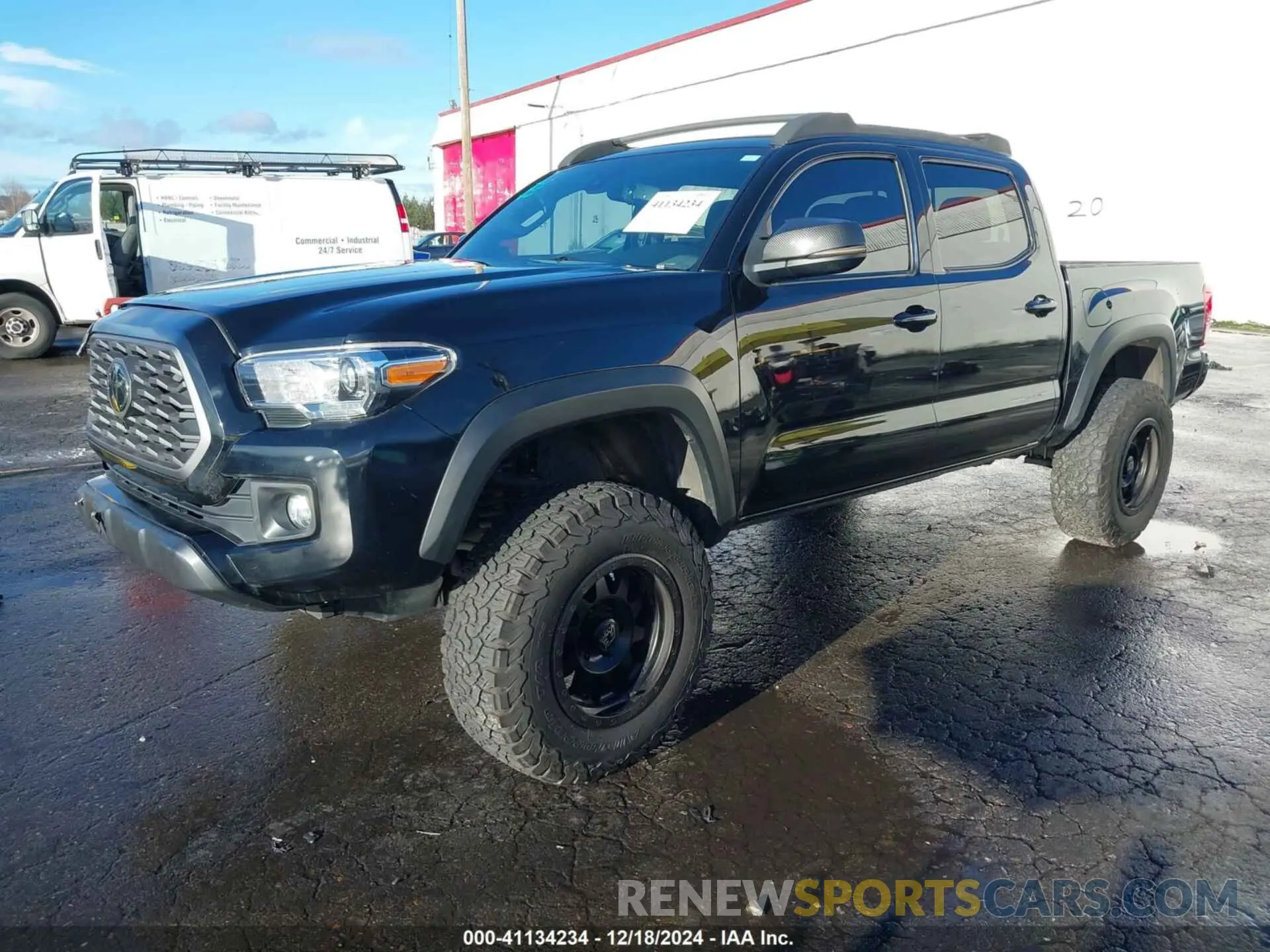 2 Photograph of a damaged car 3TMCZ5AN1KM274494 TOYOTA TACOMA 2019