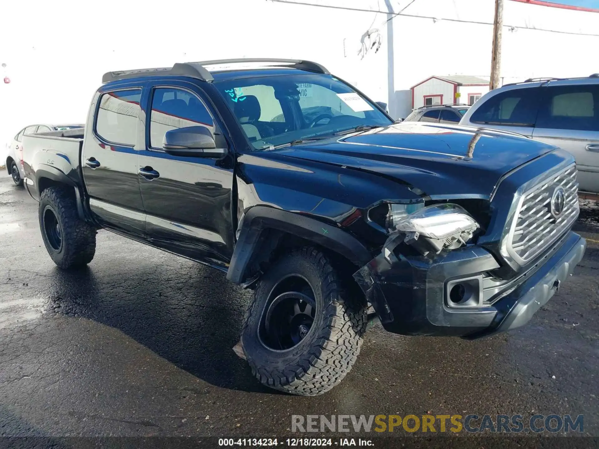 6 Photograph of a damaged car 3TMCZ5AN1KM274494 TOYOTA TACOMA 2019