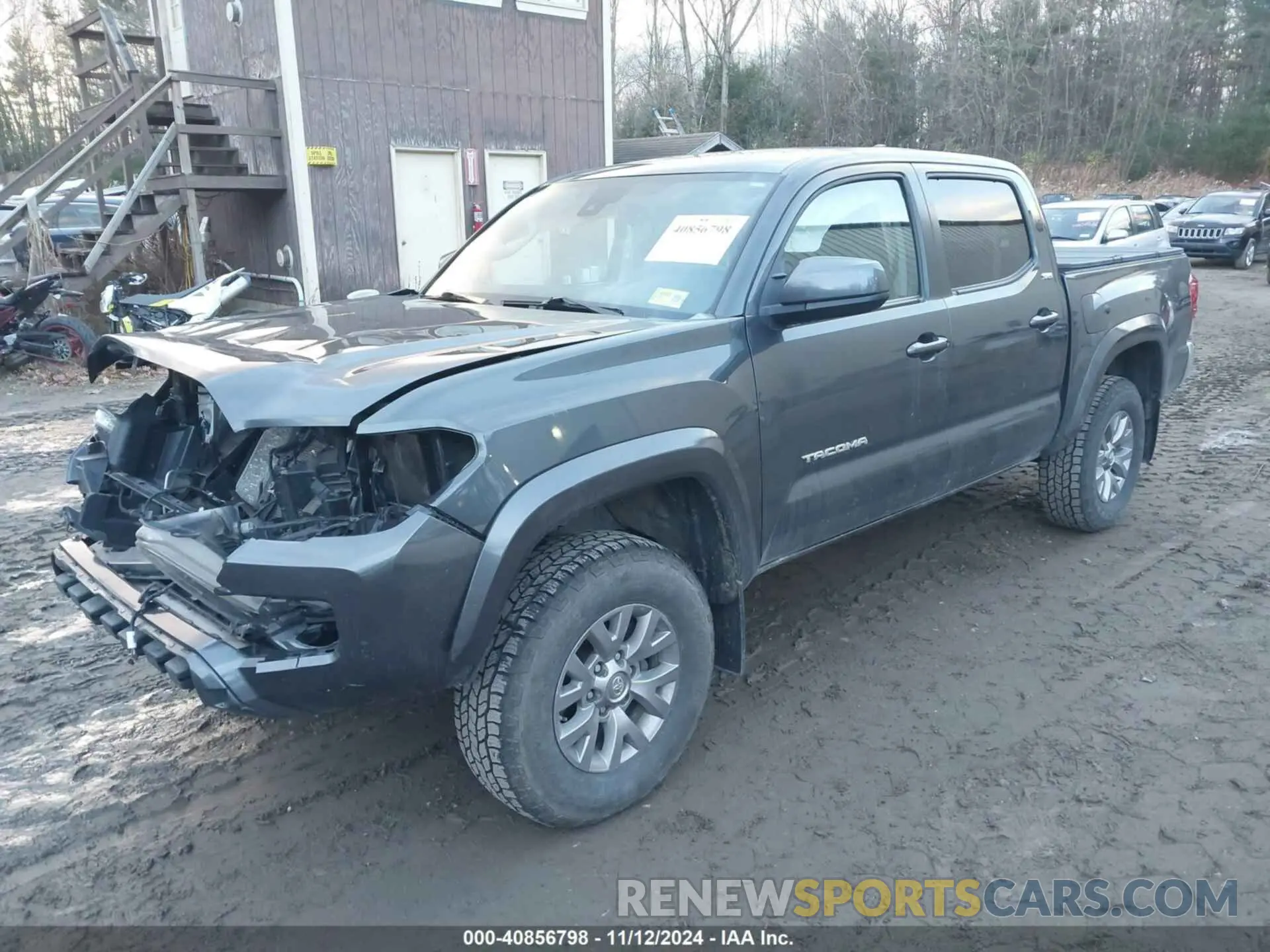 2 Photograph of a damaged car 3TMCZ5AN1KM283342 TOYOTA TACOMA 2019