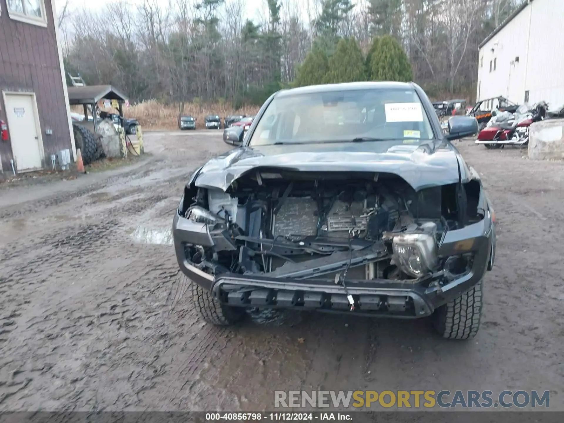 6 Photograph of a damaged car 3TMCZ5AN1KM283342 TOYOTA TACOMA 2019