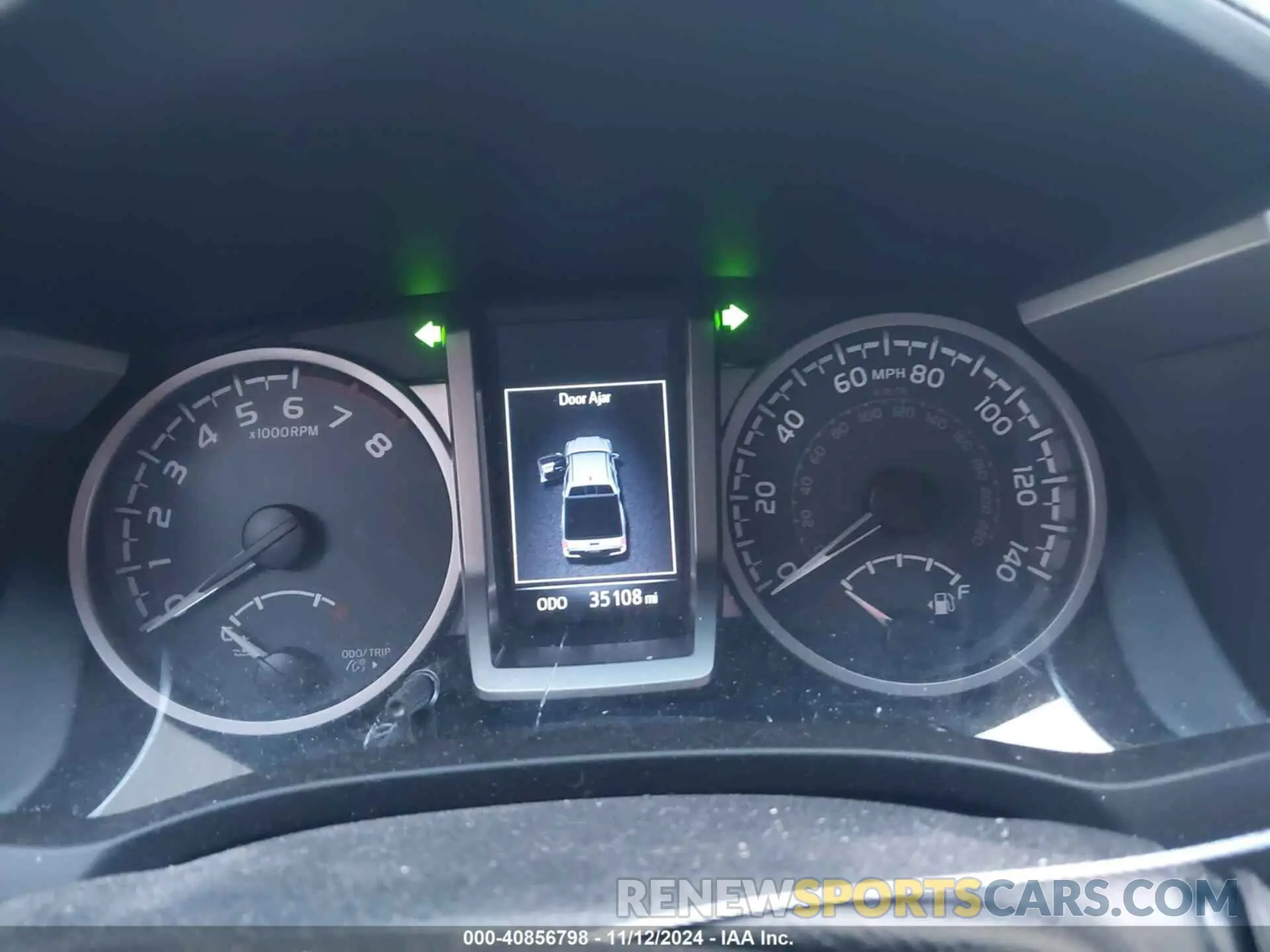 7 Photograph of a damaged car 3TMCZ5AN1KM283342 TOYOTA TACOMA 2019