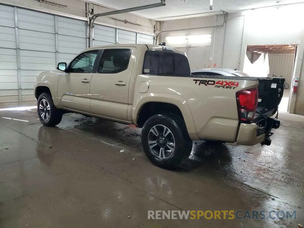 2 Photograph of a damaged car 3TMCZ5AN1KM285074 TOYOTA TACOMA 2019