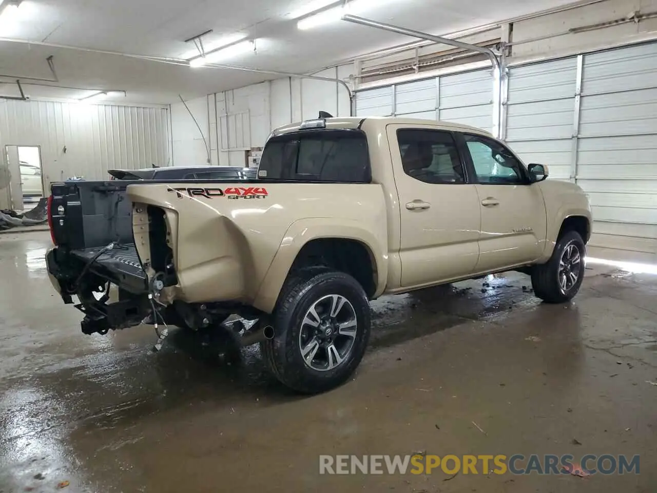 3 Photograph of a damaged car 3TMCZ5AN1KM285074 TOYOTA TACOMA 2019