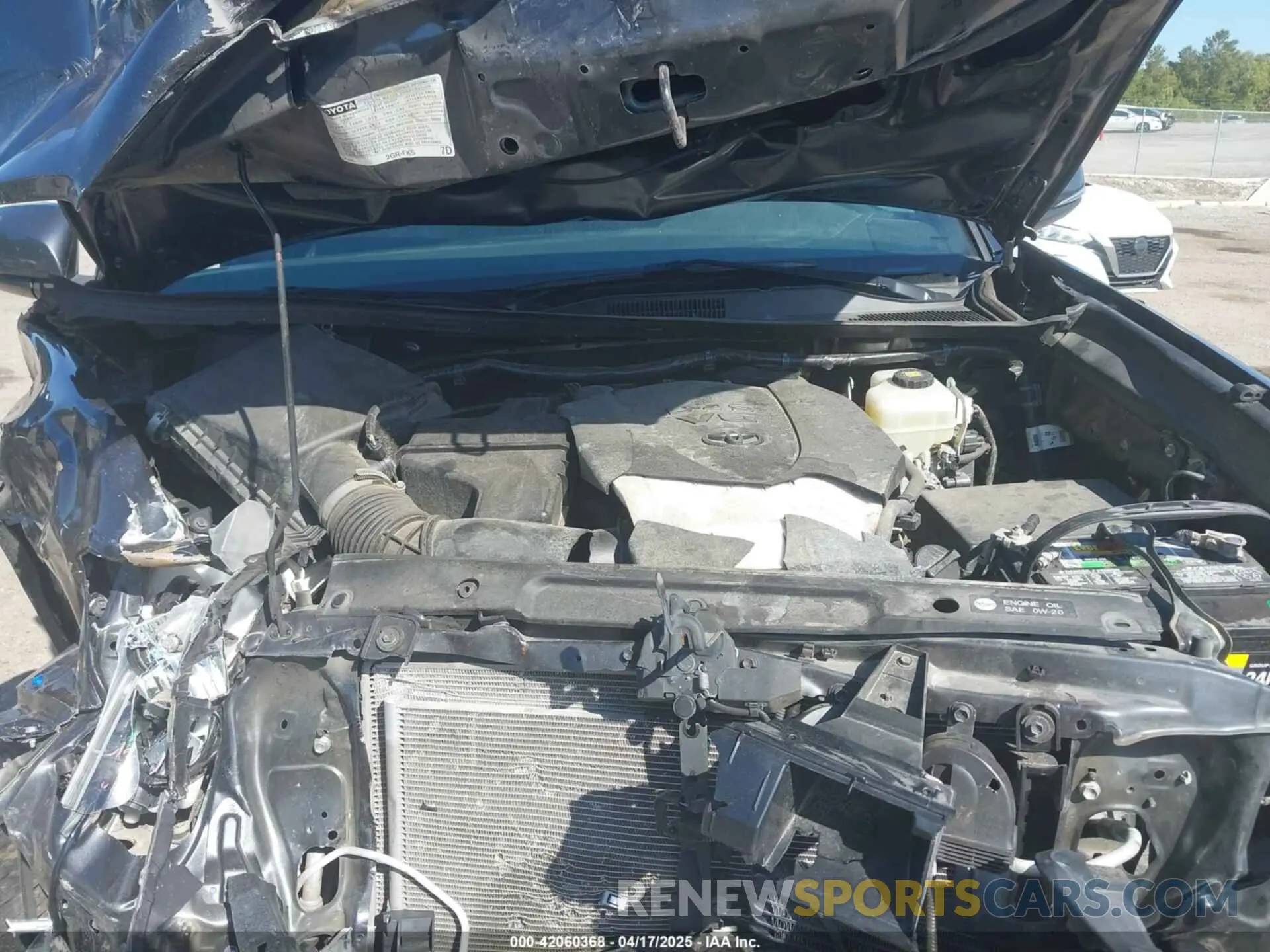 10 Photograph of a damaged car 3TMCZ5AN2KM192497 TOYOTA TACOMA 2019