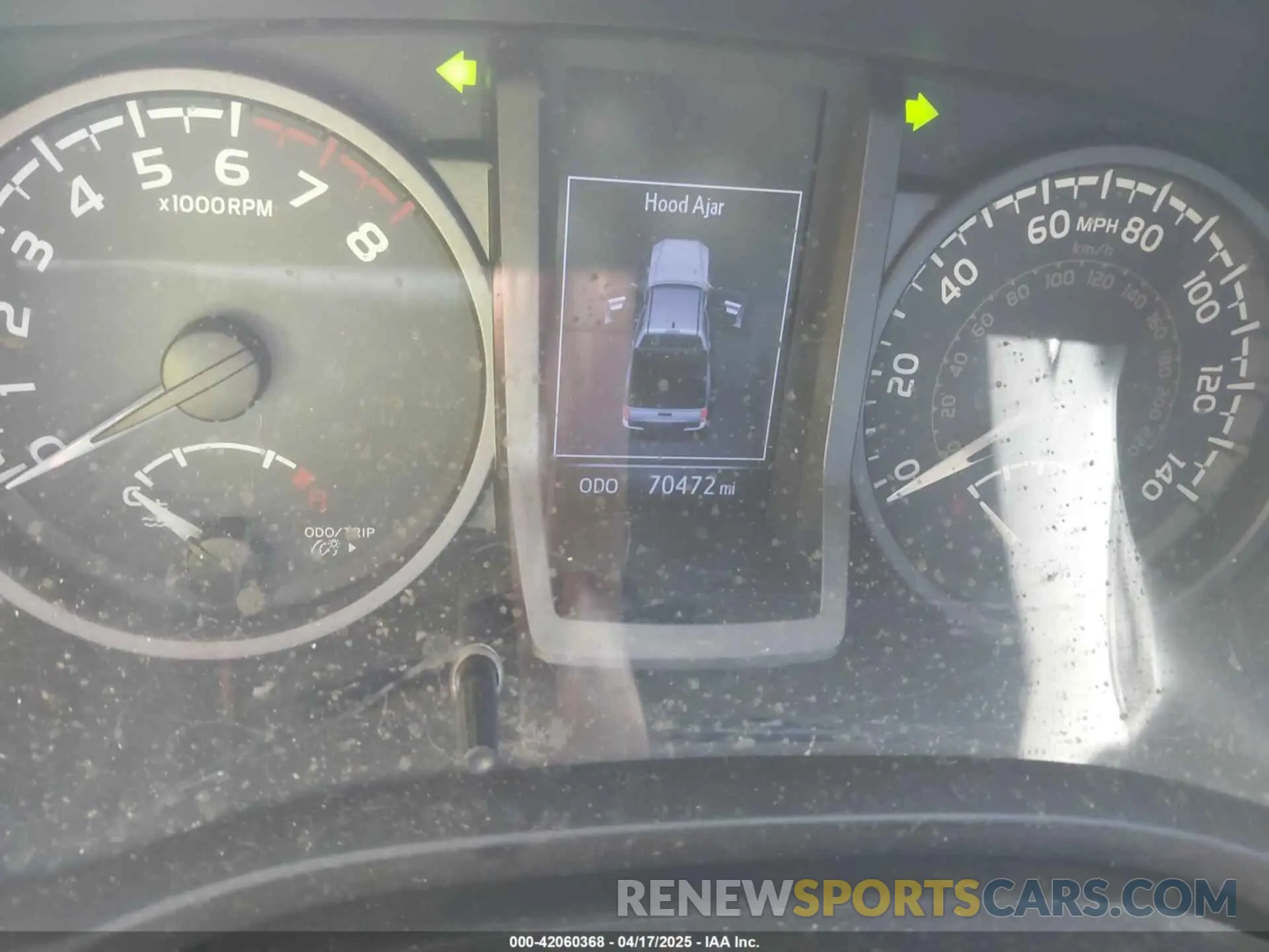 7 Photograph of a damaged car 3TMCZ5AN2KM192497 TOYOTA TACOMA 2019