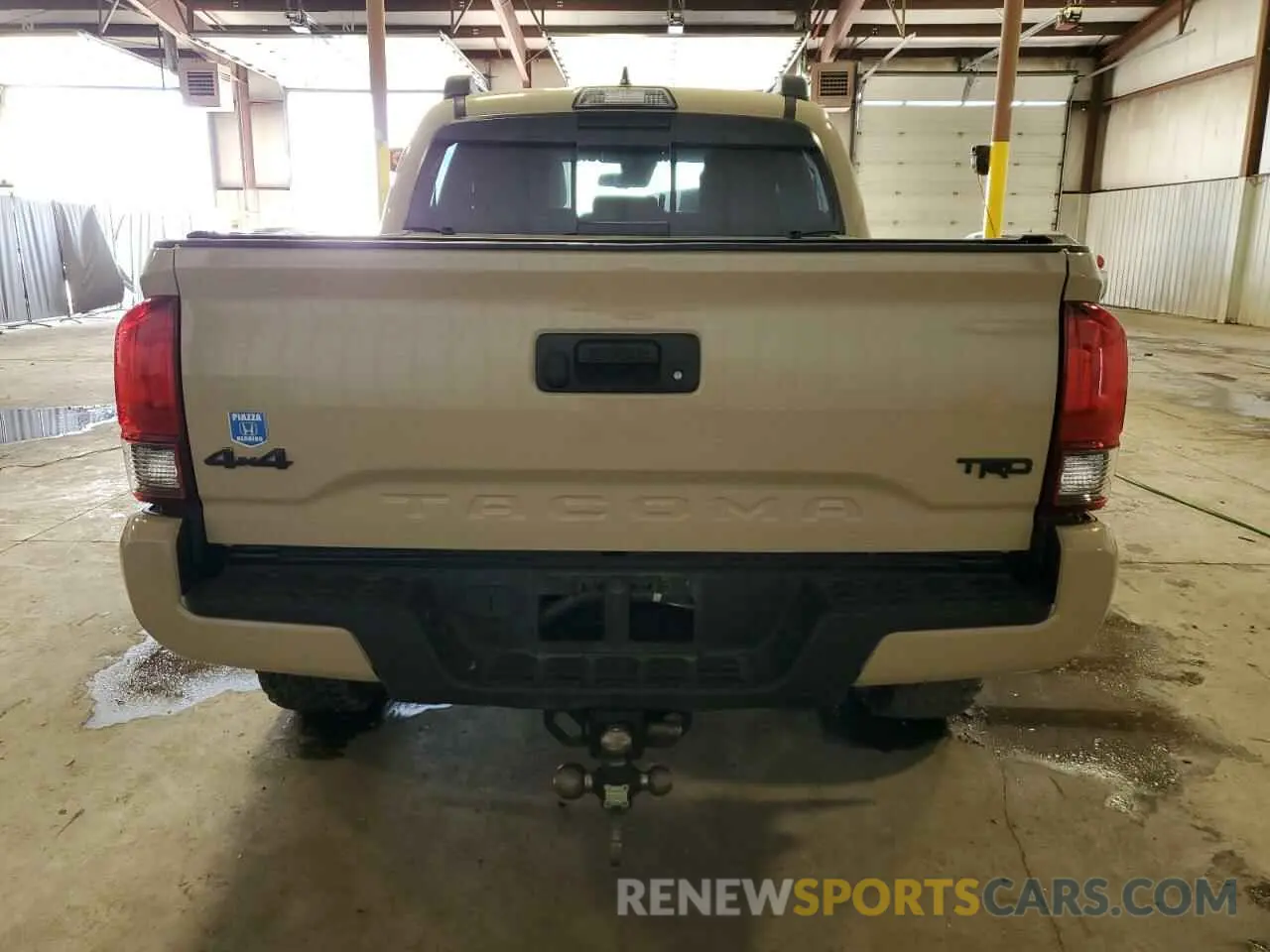 6 Photograph of a damaged car 3TMCZ5AN2KM216782 TOYOTA TACOMA 2019