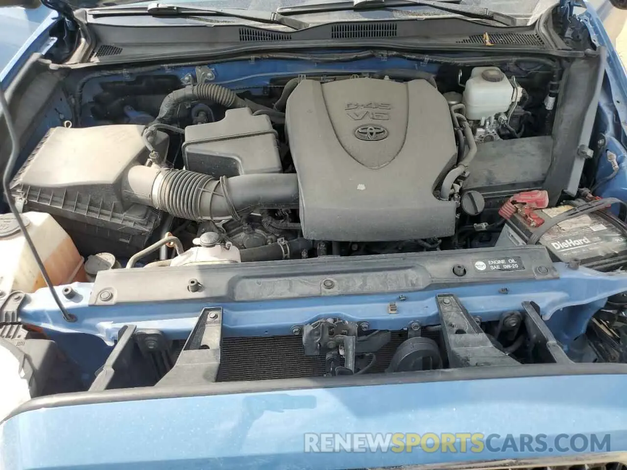 11 Photograph of a damaged car 3TMCZ5AN2KM225823 TOYOTA TACOMA 2019