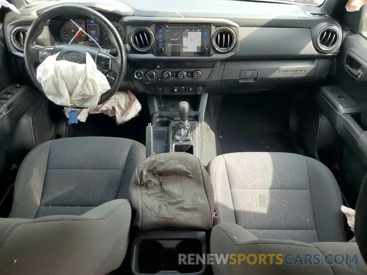 8 Photograph of a damaged car 3TMCZ5AN2KM225823 TOYOTA TACOMA 2019