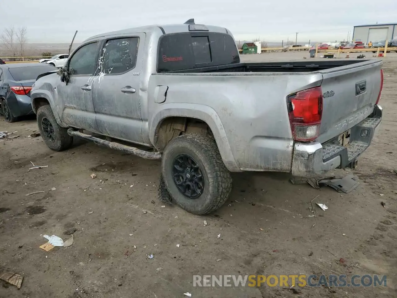 2 Photograph of a damaged car 3TMCZ5AN2KM231508 TOYOTA TACOMA 2019