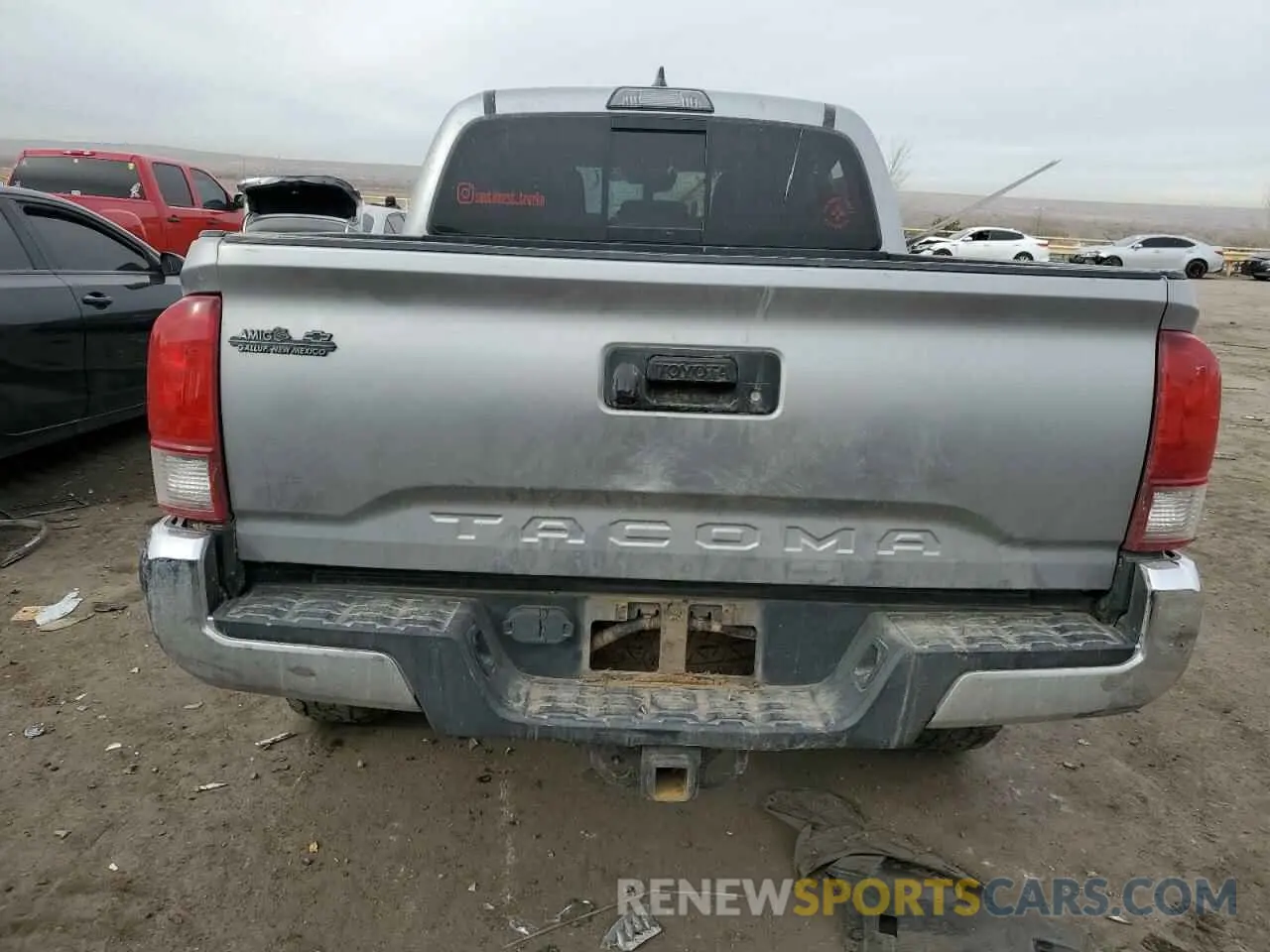 6 Photograph of a damaged car 3TMCZ5AN2KM231508 TOYOTA TACOMA 2019