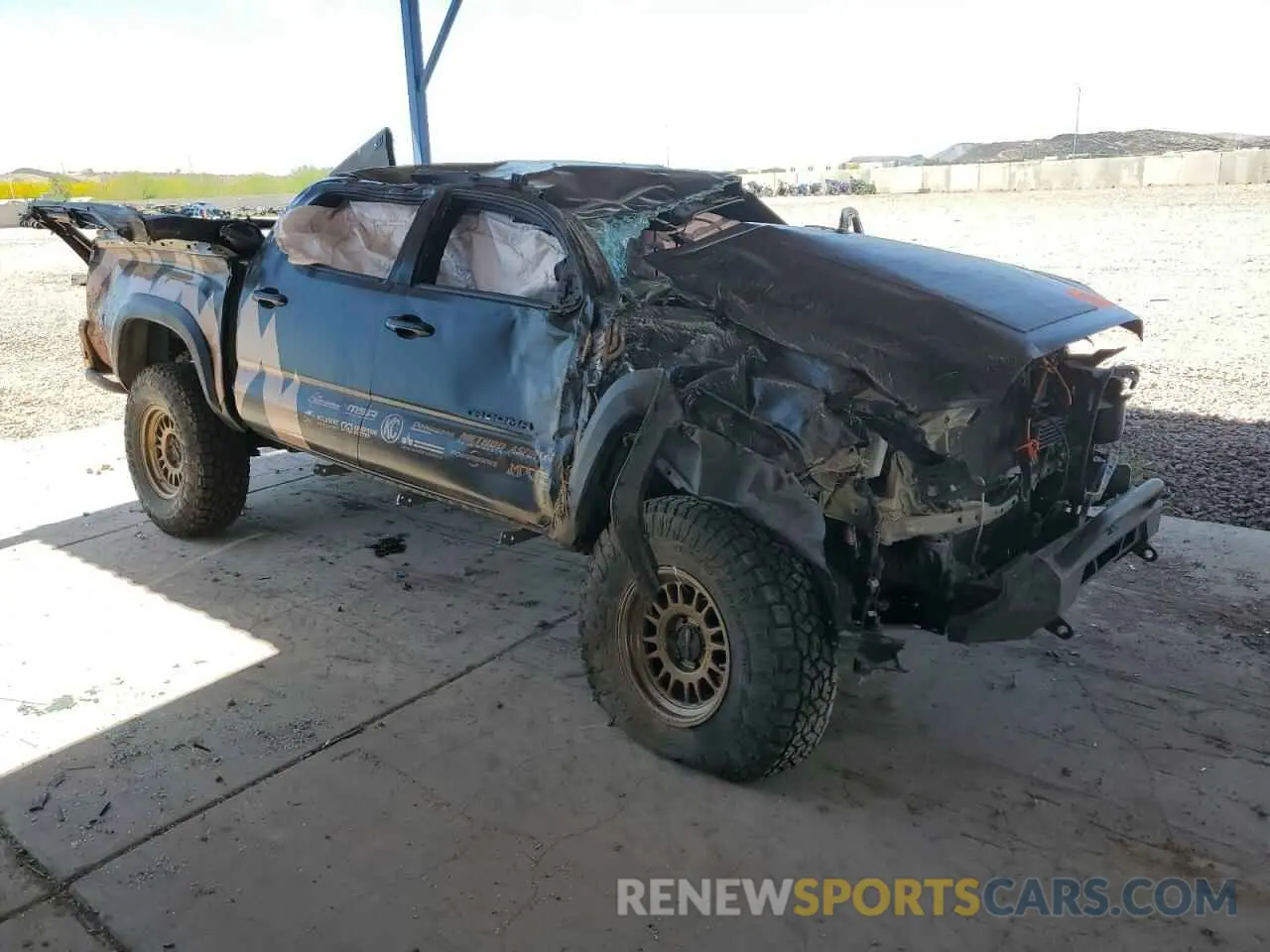 4 Photograph of a damaged car 3TMCZ5AN2KM233159 TOYOTA TACOMA 2019