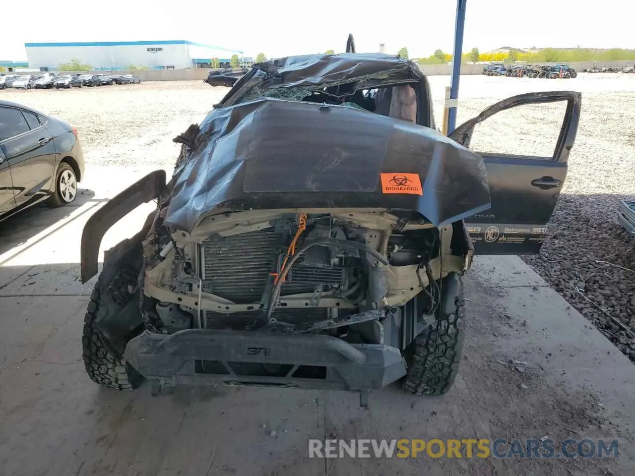 5 Photograph of a damaged car 3TMCZ5AN2KM233159 TOYOTA TACOMA 2019