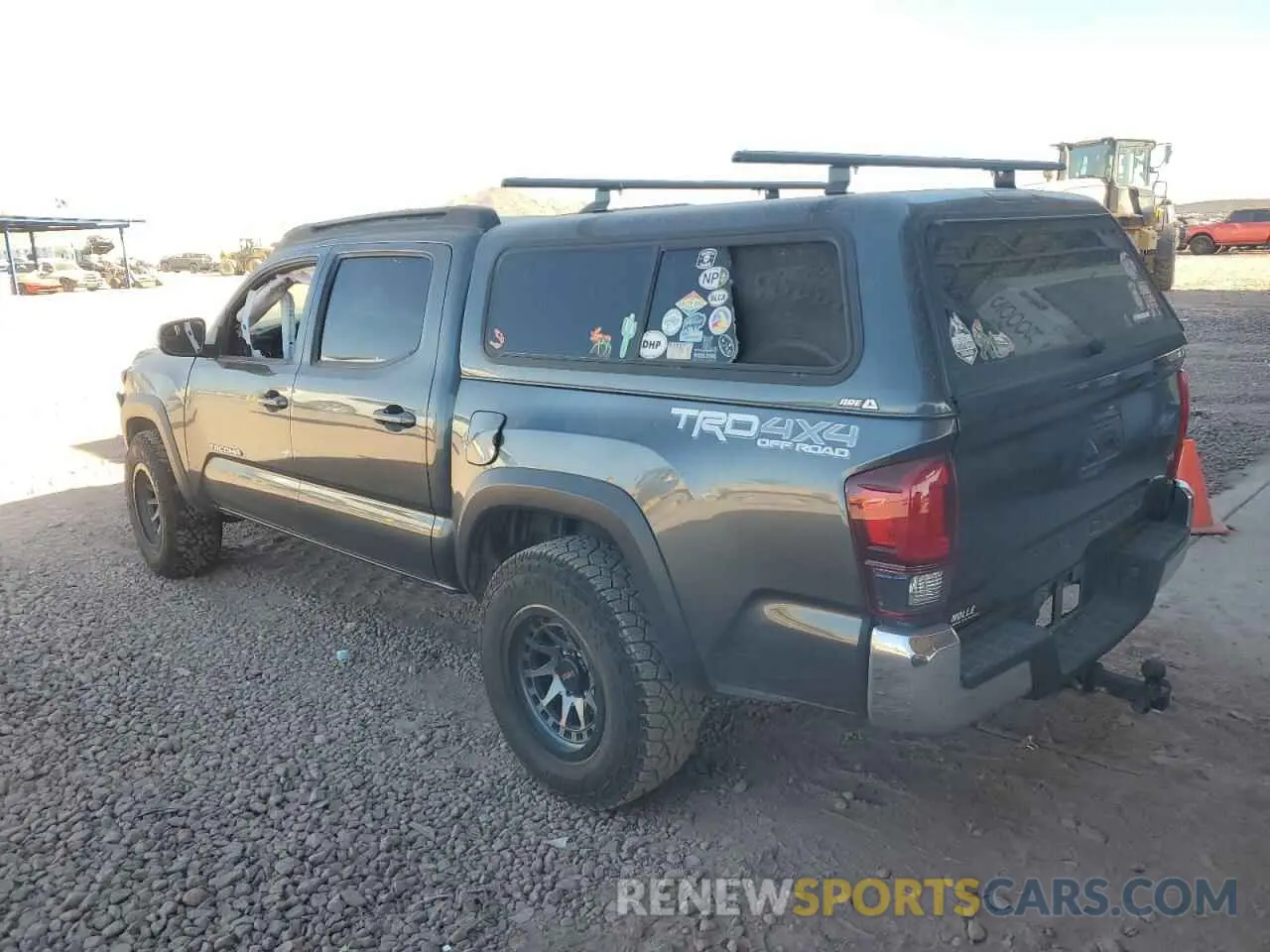 2 Photograph of a damaged car 3TMCZ5AN2KM255453 TOYOTA TACOMA 2019