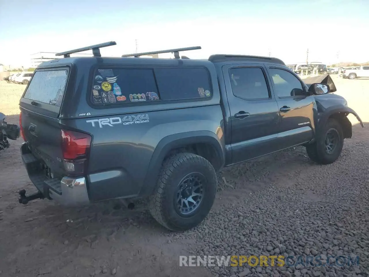 3 Photograph of a damaged car 3TMCZ5AN2KM255453 TOYOTA TACOMA 2019