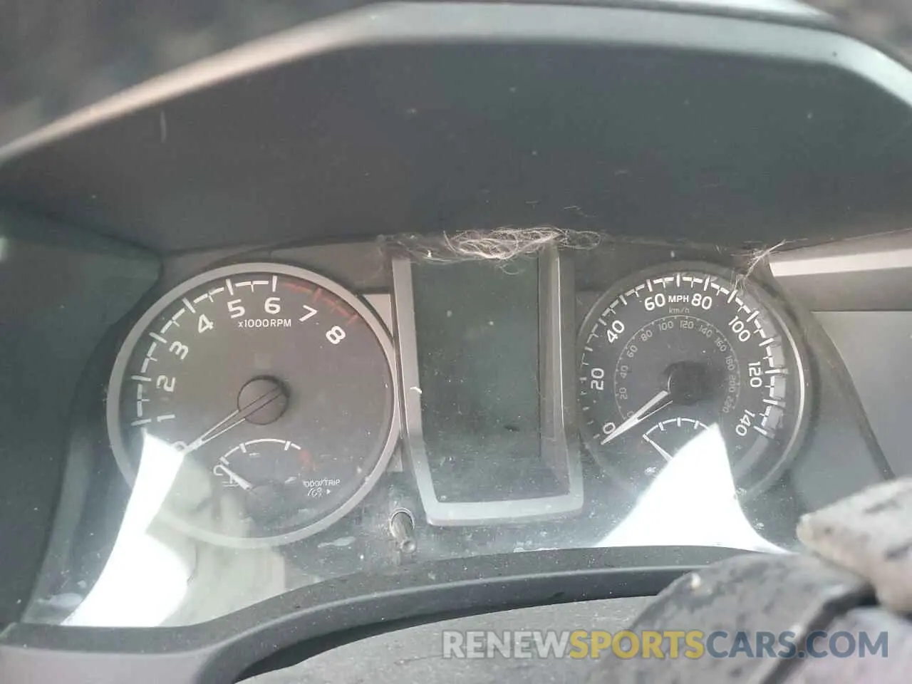 9 Photograph of a damaged car 3TMCZ5AN2KM255453 TOYOTA TACOMA 2019