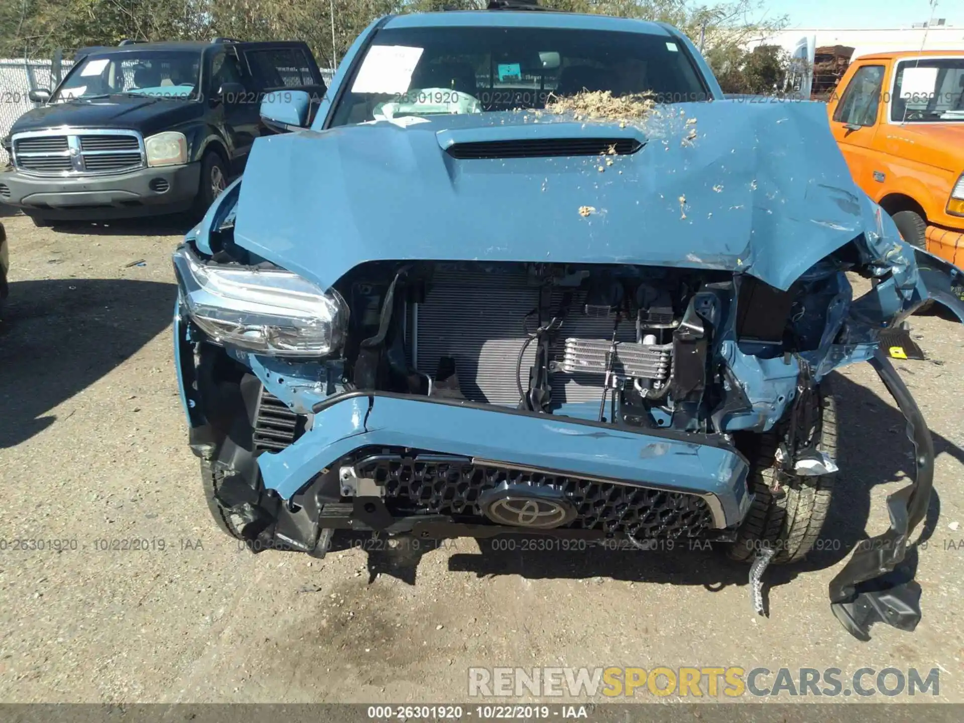 6 Photograph of a damaged car 3TMCZ5AN2KM273208 TOYOTA TACOMA 2019