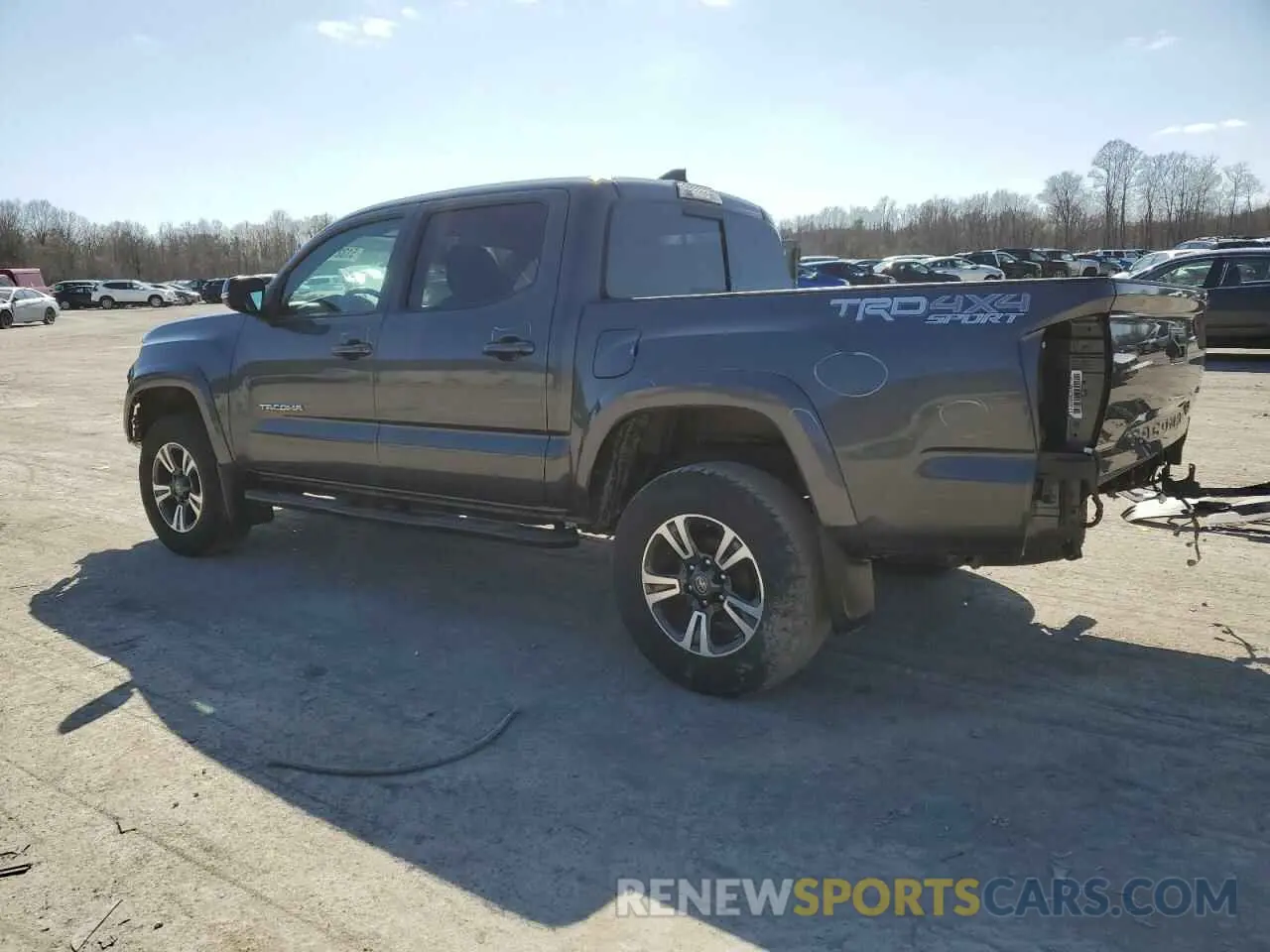 2 Photograph of a damaged car 3TMCZ5AN2KM283656 TOYOTA TACOMA 2019