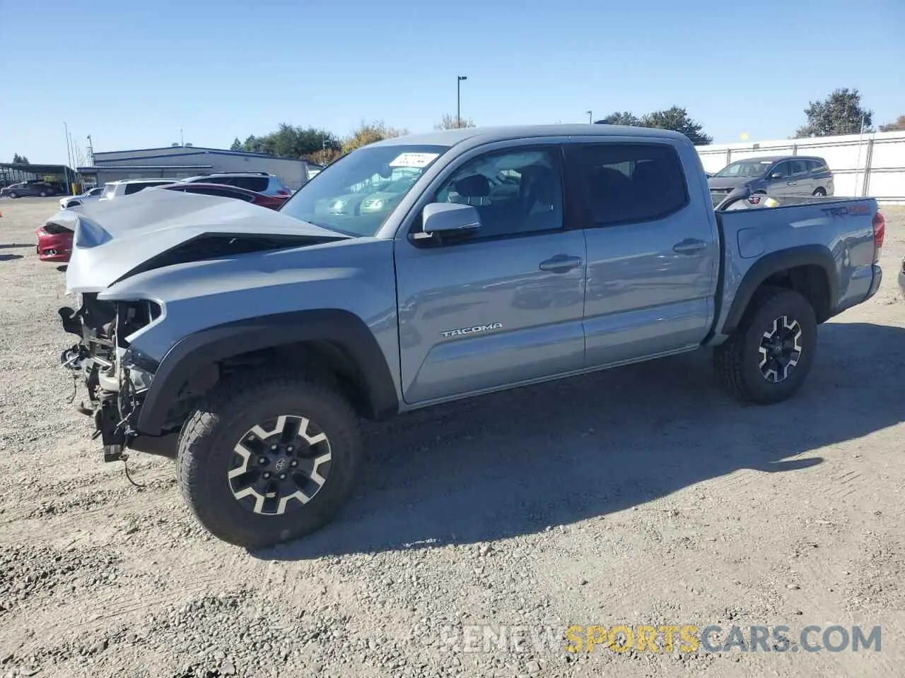 1 Photograph of a damaged car 3TMCZ5AN2KM285116 TOYOTA TACOMA 2019