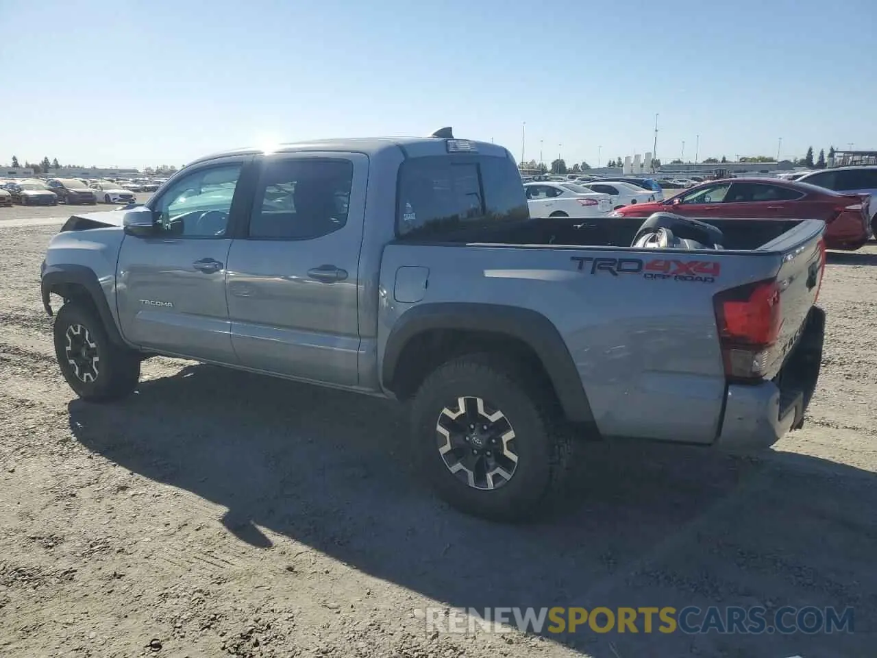 2 Photograph of a damaged car 3TMCZ5AN2KM285116 TOYOTA TACOMA 2019