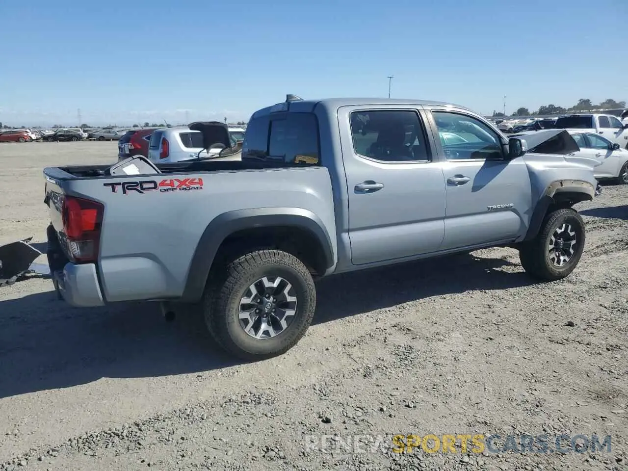 3 Photograph of a damaged car 3TMCZ5AN2KM285116 TOYOTA TACOMA 2019
