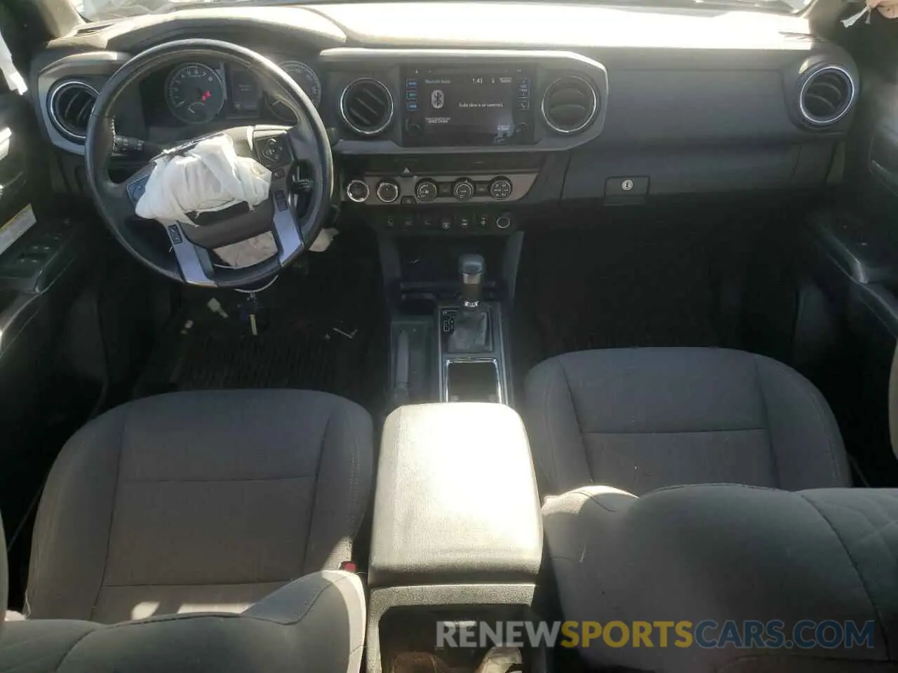 8 Photograph of a damaged car 3TMCZ5AN2KM285116 TOYOTA TACOMA 2019