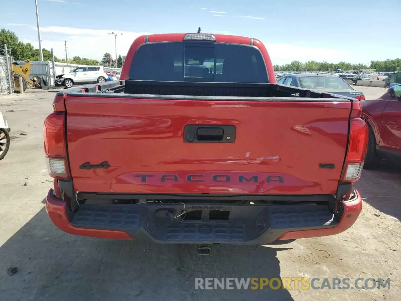 6 Photograph of a damaged car 3TMCZ5AN3KM190094 TOYOTA TACOMA 2019