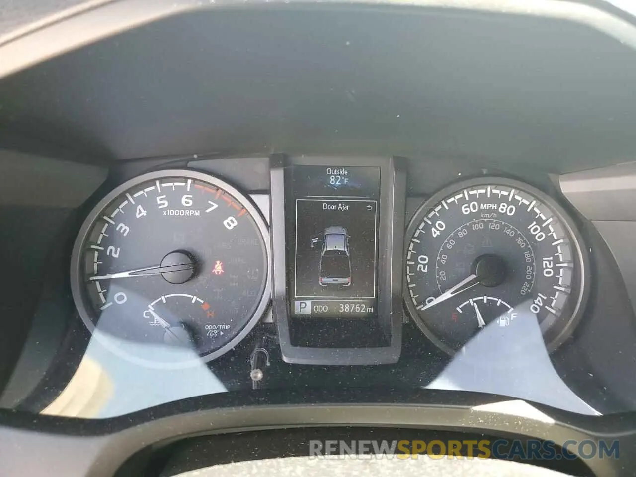 9 Photograph of a damaged car 3TMCZ5AN3KM190094 TOYOTA TACOMA 2019