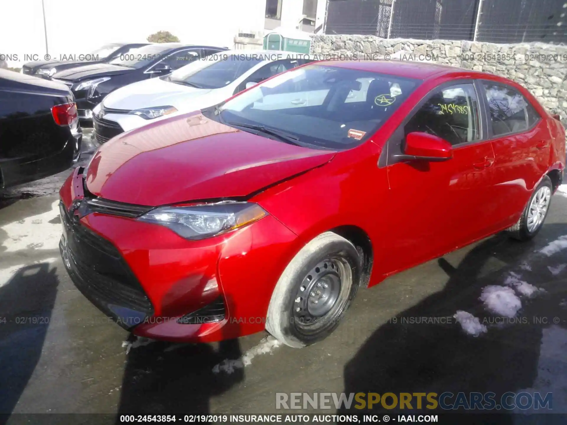 2 Photograph of a damaged car 3TMCZ5AN3KM190421 TOYOTA TACOMA 2019