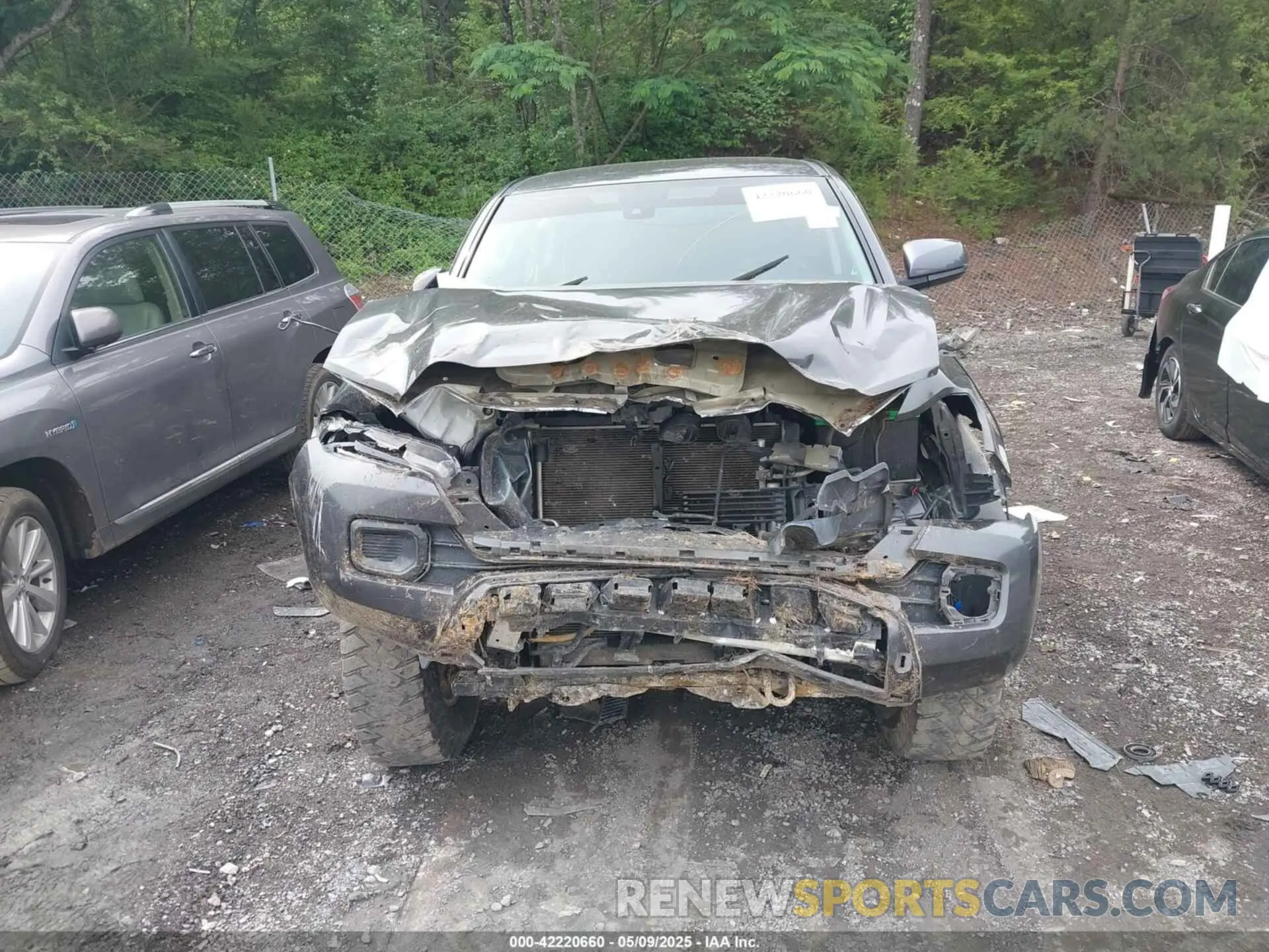 6 Photograph of a damaged car 3TMCZ5AN3KM197613 TOYOTA TACOMA 2019