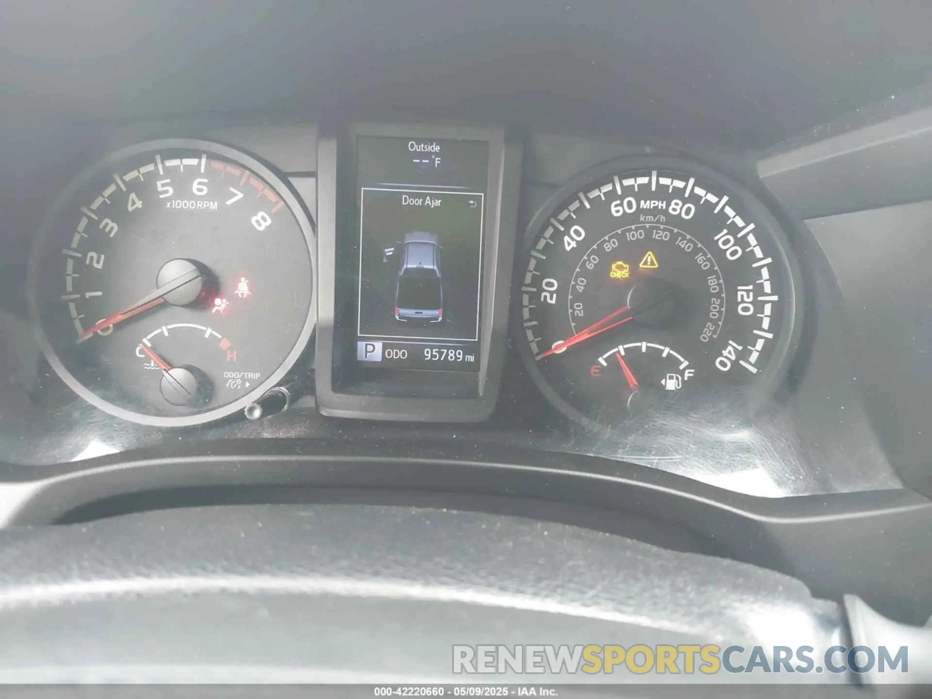 7 Photograph of a damaged car 3TMCZ5AN3KM197613 TOYOTA TACOMA 2019