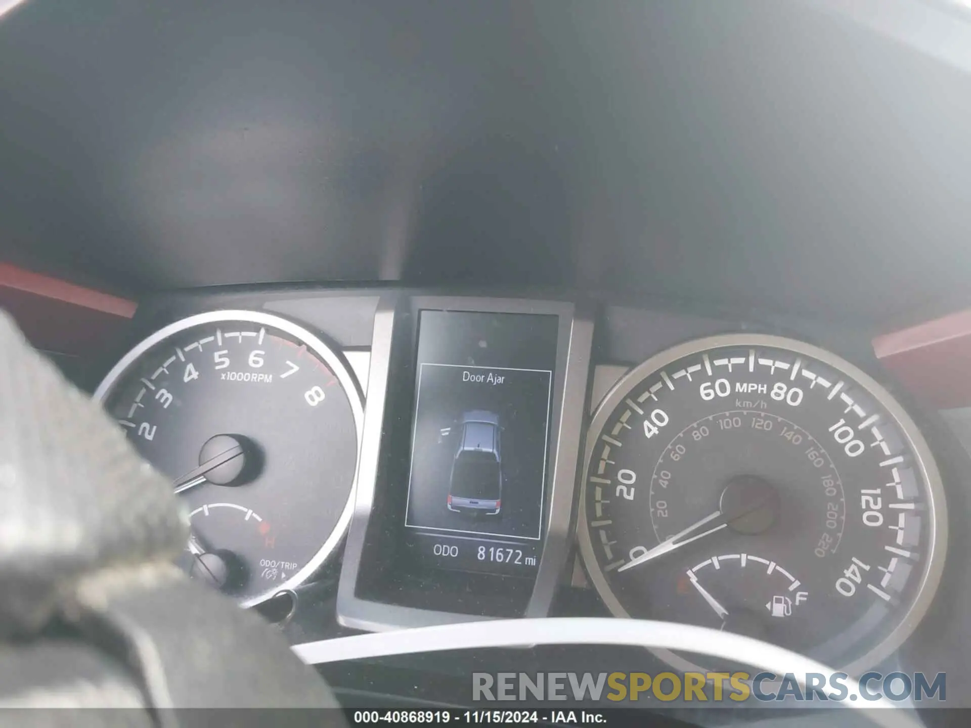 15 Photograph of a damaged car 3TMCZ5AN3KM198213 TOYOTA TACOMA 2019
