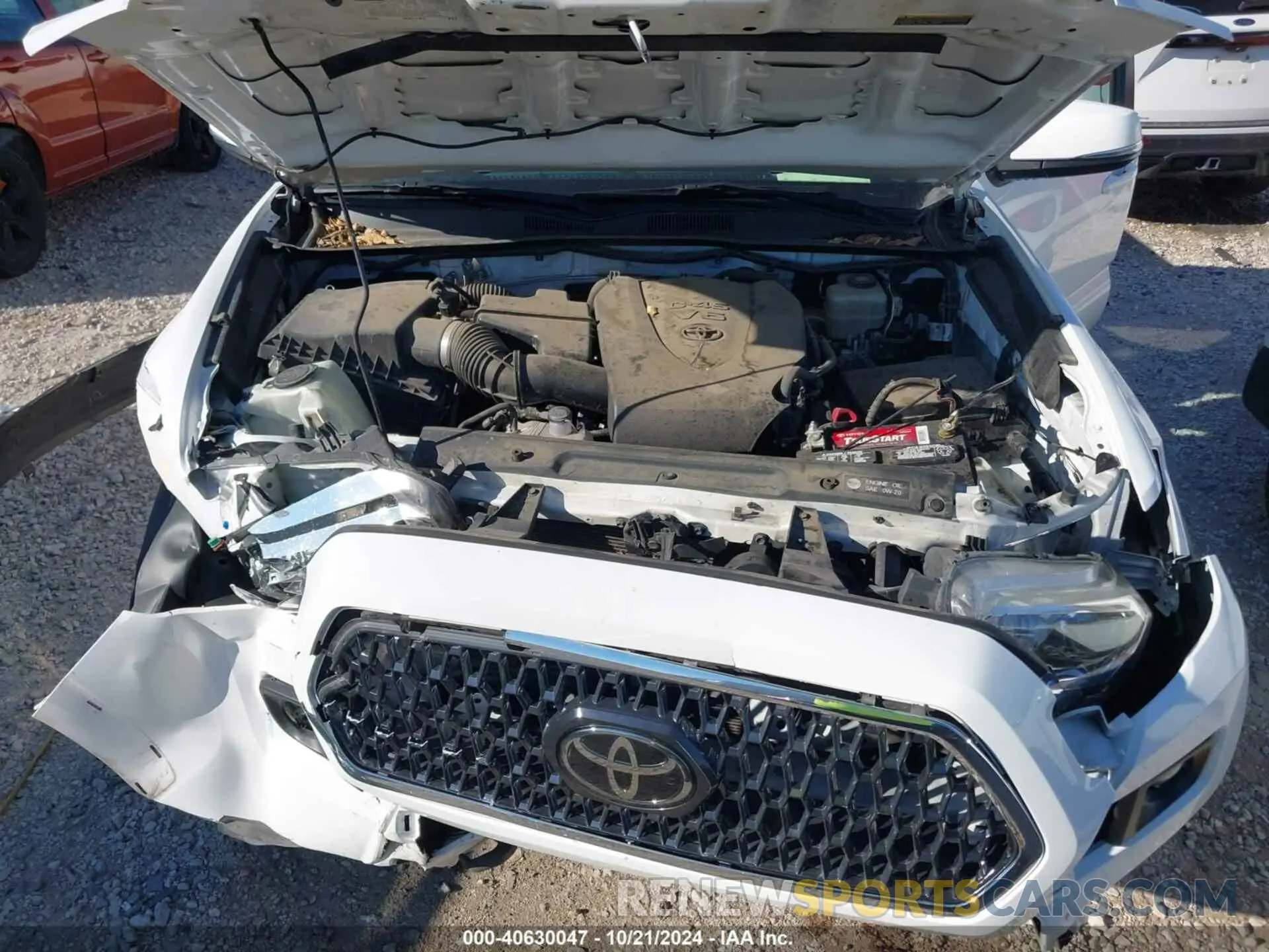 10 Photograph of a damaged car 3TMCZ5AN3KM204446 TOYOTA TACOMA 2019