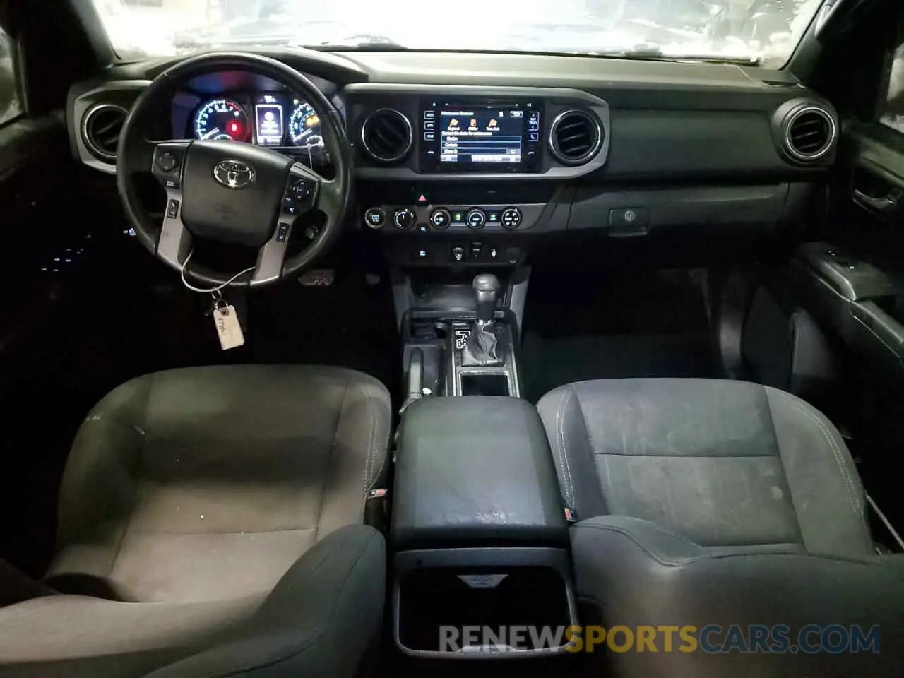 8 Photograph of a damaged car 3TMCZ5AN3KM206231 TOYOTA TACOMA 2019