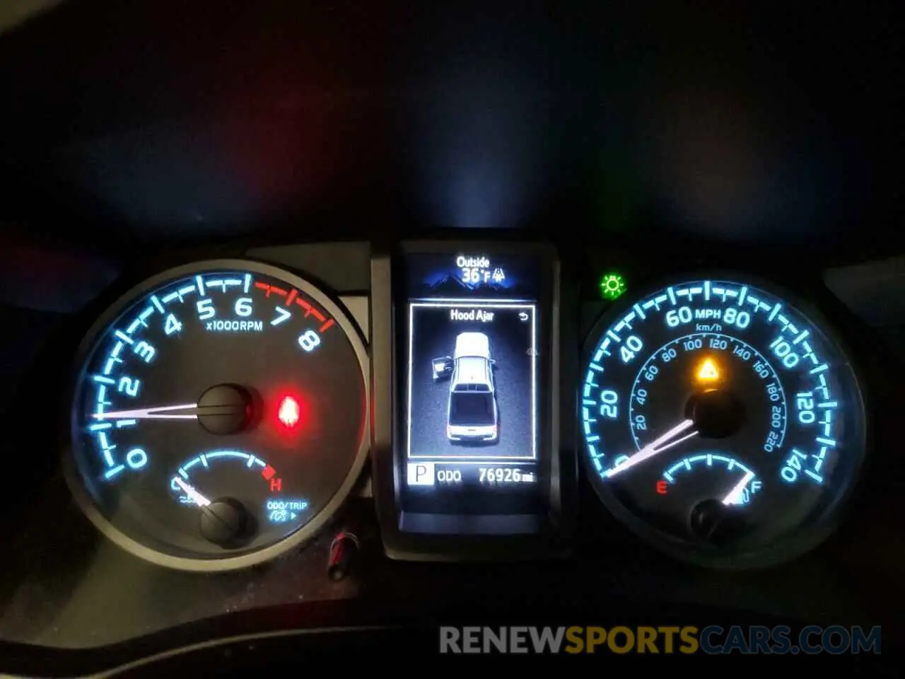 9 Photograph of a damaged car 3TMCZ5AN3KM206231 TOYOTA TACOMA 2019