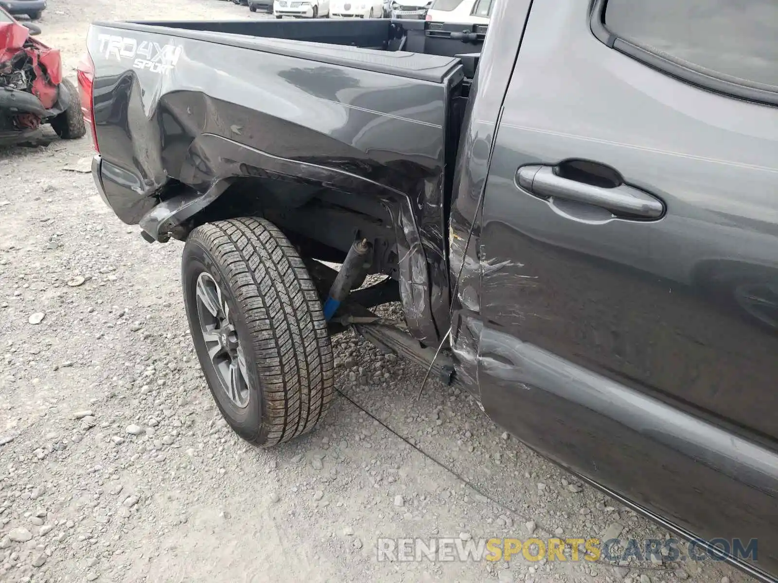 9 Photograph of a damaged car 3TMCZ5AN3KM214247 TOYOTA TACOMA 2019