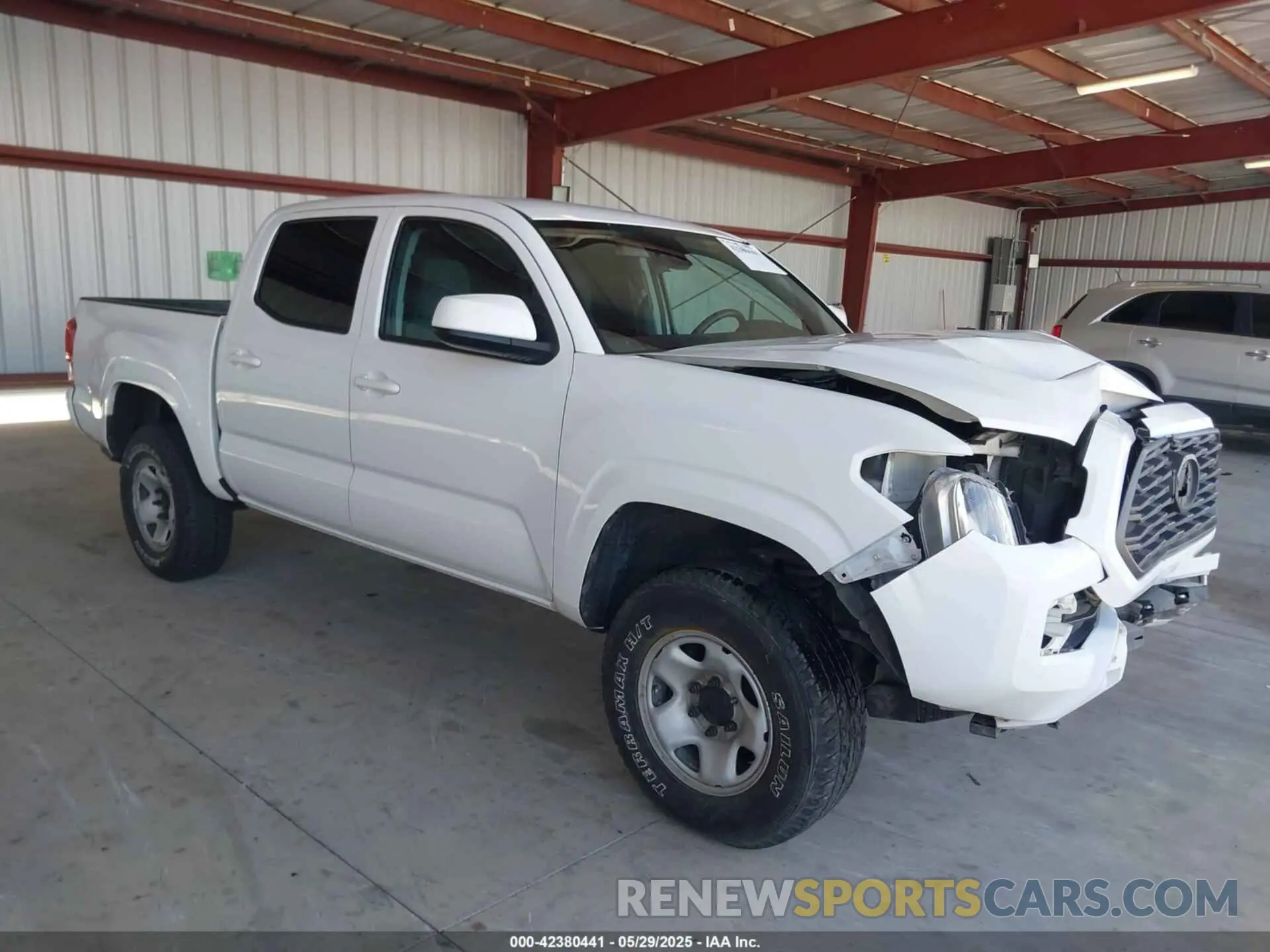 1 Photograph of a damaged car 3TMCZ5AN3KM219836 TOYOTA TACOMA 2019
