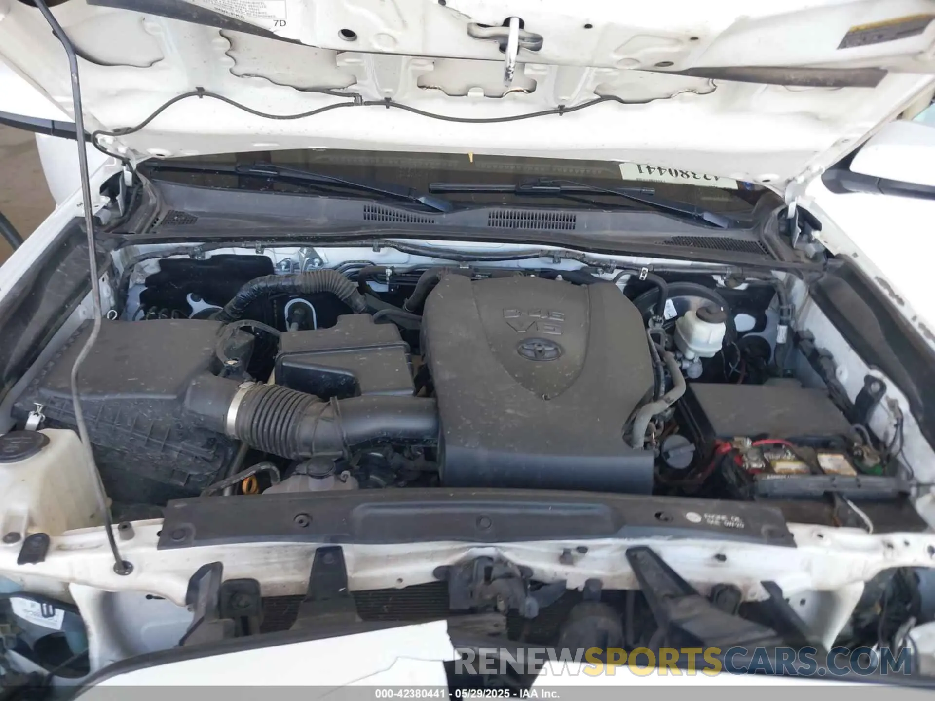 10 Photograph of a damaged car 3TMCZ5AN3KM219836 TOYOTA TACOMA 2019