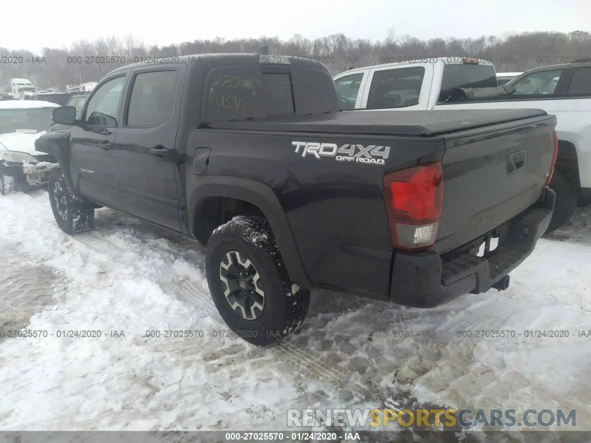 3 Photograph of a damaged car 3TMCZ5AN3KM220923 TOYOTA TACOMA 2019