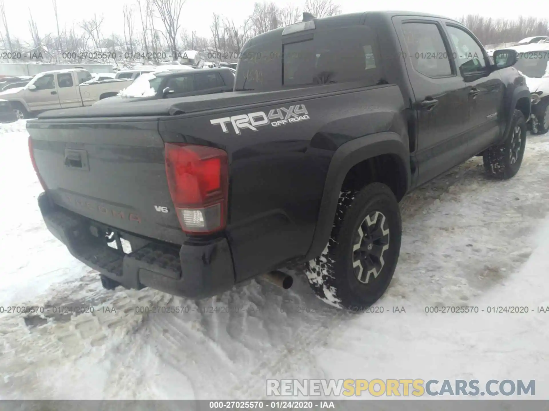 4 Photograph of a damaged car 3TMCZ5AN3KM220923 TOYOTA TACOMA 2019