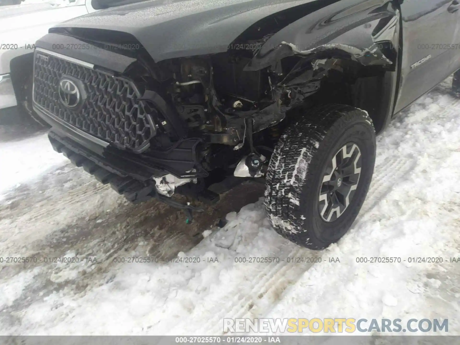 6 Photograph of a damaged car 3TMCZ5AN3KM220923 TOYOTA TACOMA 2019