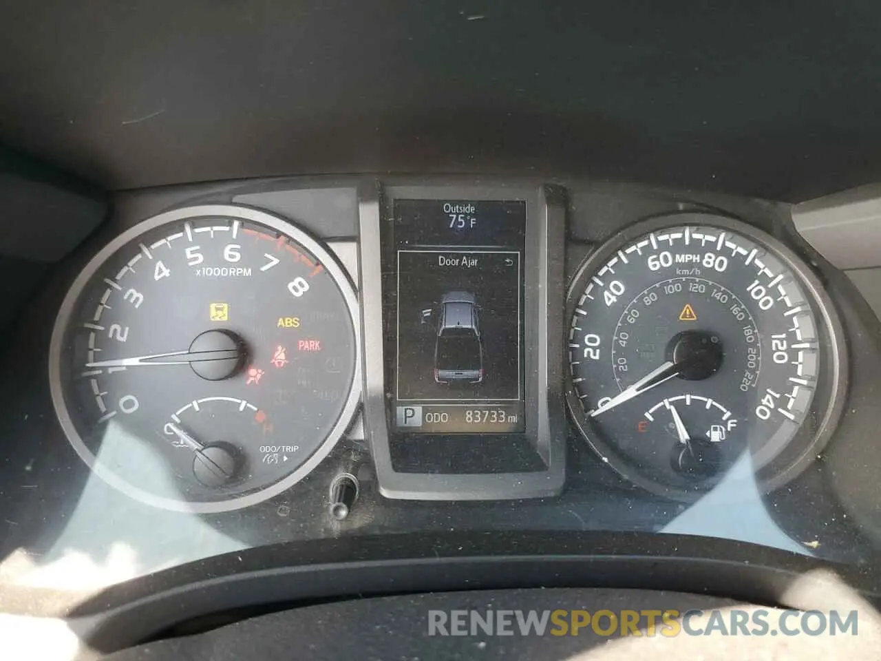 9 Photograph of a damaged car 3TMCZ5AN3KM223904 TOYOTA TACOMA 2019