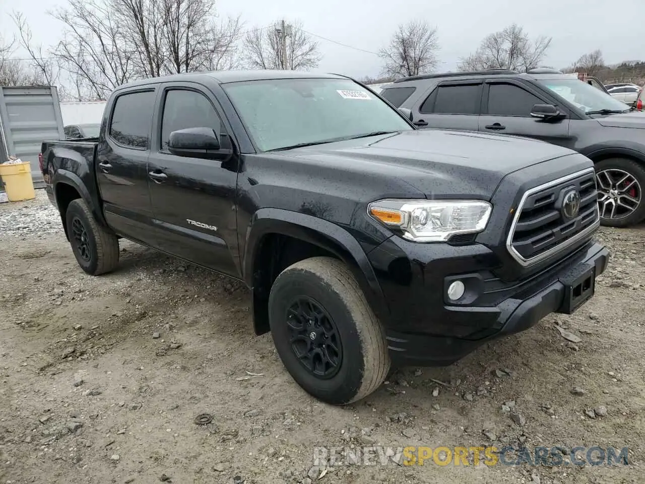 4 Photograph of a damaged car 3TMCZ5AN3KM224793 TOYOTA TACOMA 2019